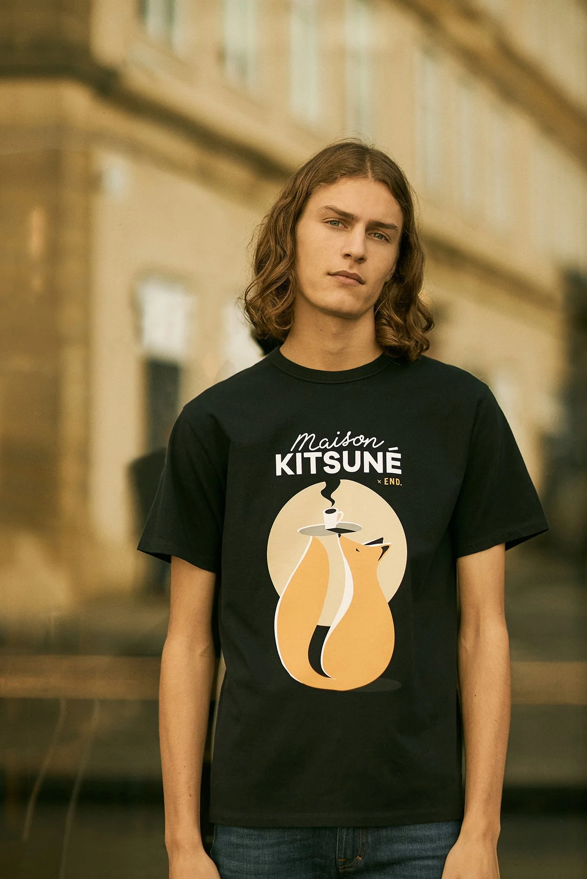 END. x Maison Kitsuné Café Club Tee