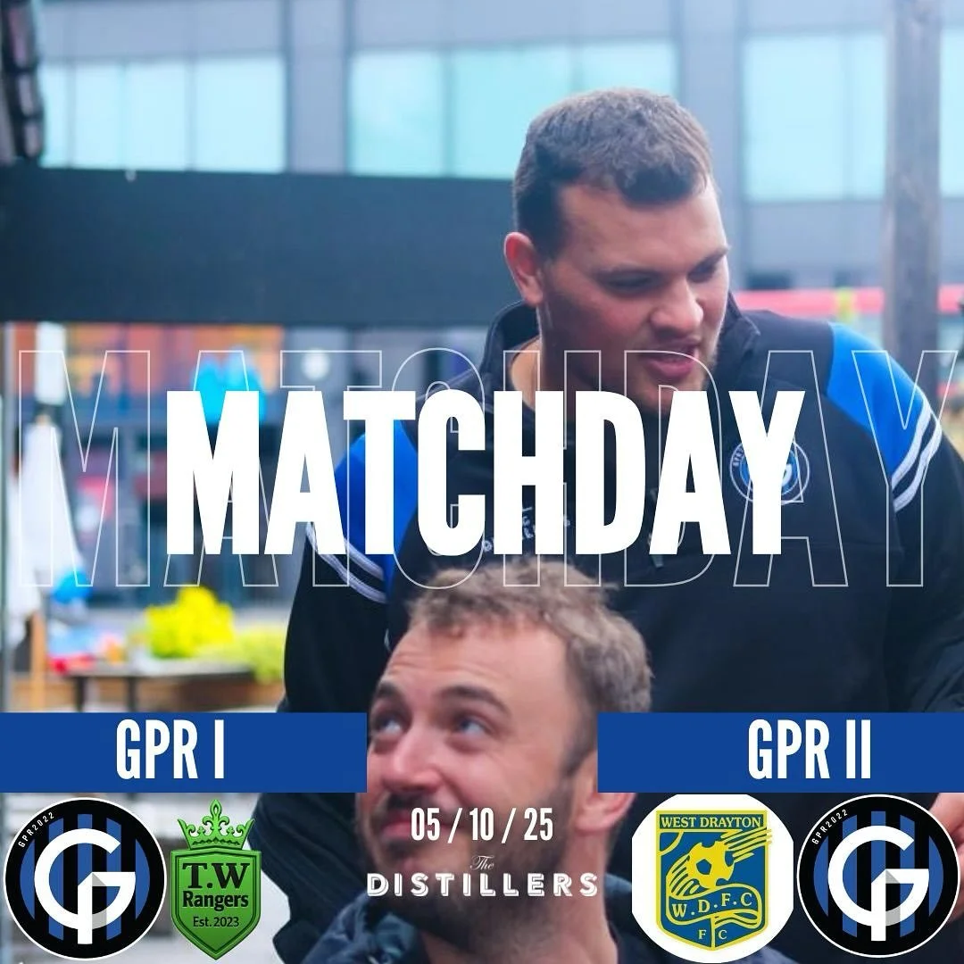 Next up in the cup this Sunday ⏳ 

It&rsquo;s knockout action this weekend as Grove Park Rangers I face TW Rangers and Grove Park Rangers II travel to West Drayton Reserves. 🥗

⚽️ GPR I vs. TW Rangers
🏟️ Gunnersbury Park
🏆 Roger Perry Junior Open 
