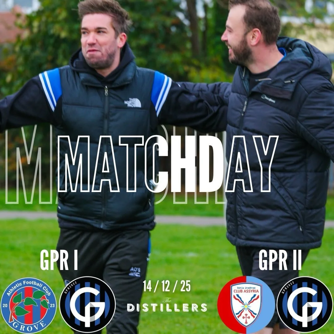 Matchday.

⚽️ GPR I vs. AFC Grove
🏟️ Cranford Community College
🏆 MCFL Division 3
⏰ 10:30am

⚽️ GPR II vs. Club Assyria Reserves
🏟️ Cranford Community College
🏆 Roger Perry Invitational Cup
⏰ 10:30am

#UTFS 🥗