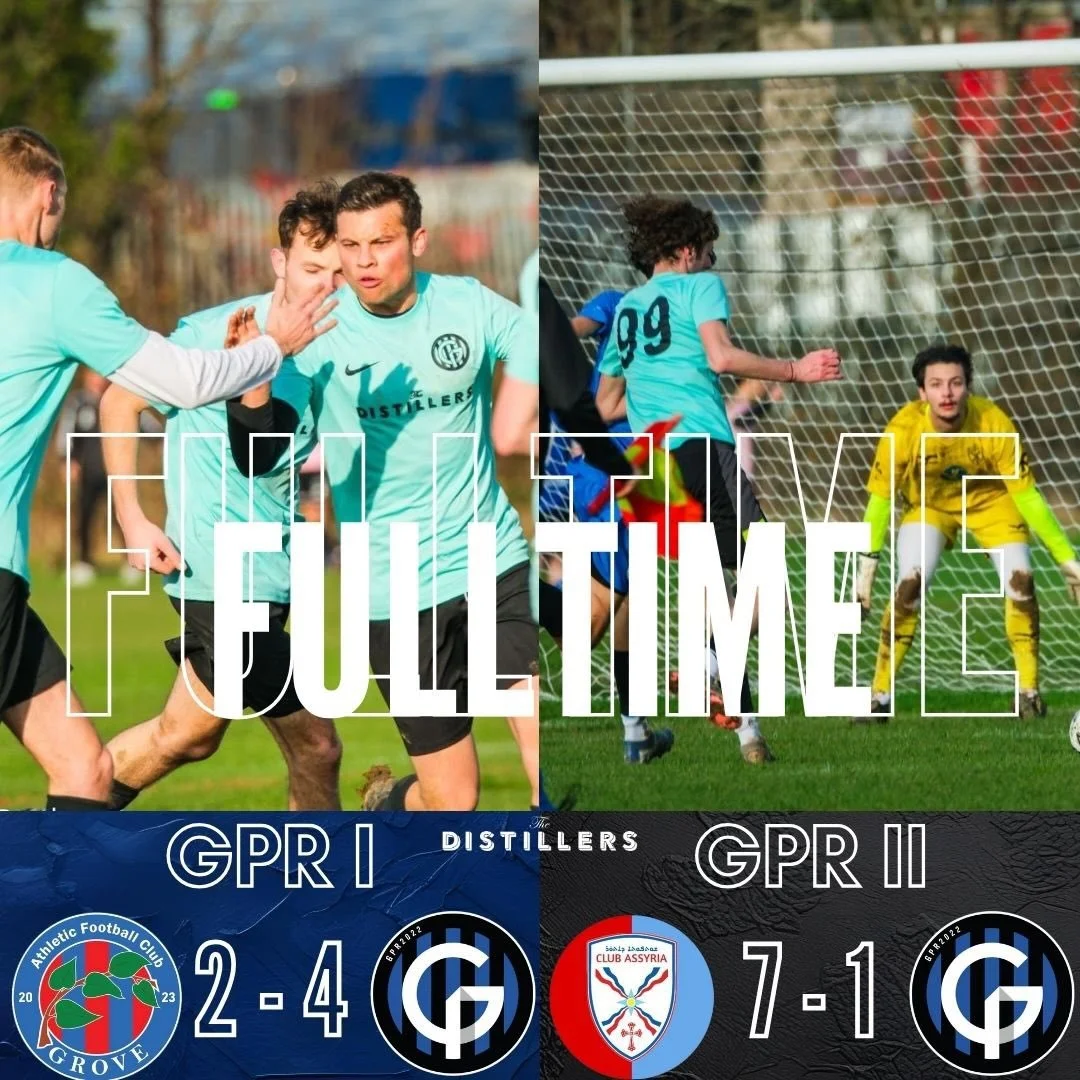 Final FT of 2025.

GPR I complete their second double in as many weeks thanks to another double double from Marcus &amp; Joel 💪

Defeat again for GPR II.

#UTFS 🥗