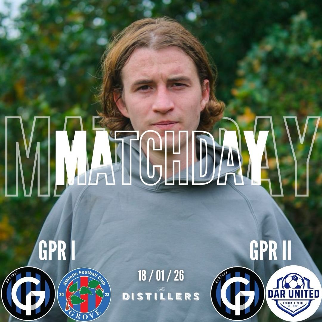 Matchday

⚽️ GPR I vs. AFC Grove
🏟️ Gunnersbury Park
🏆 Russell Grant Challenge Cup
⏰ 10:30am

⚽️ GPR II vs. DAR
🏟️ Gunnersbury Park
🏆 MCFL Division 4 North
⏰ 10:30am

#UTFS 🥗