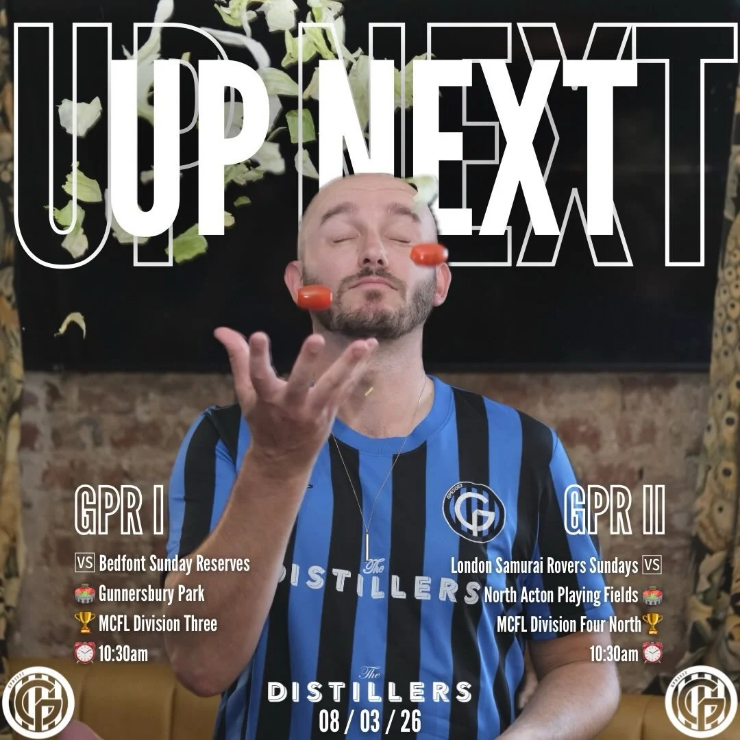 The weekend is nearly here 💪

GPR I host Bedfont Sunday Reserves and GPR II visit London Samurai Rovers ⚽️

#UTFS 🥗