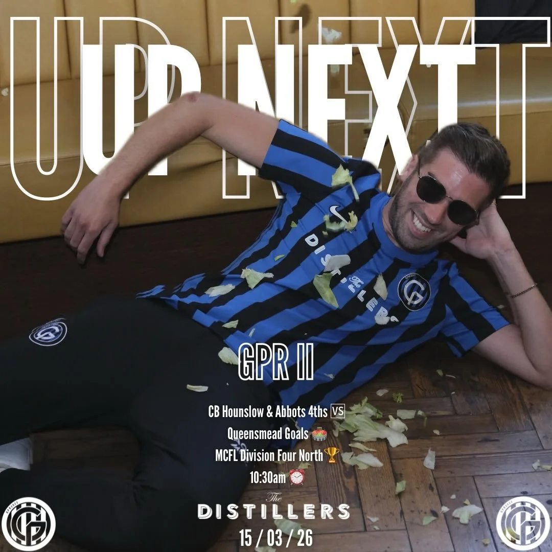 GPR II look to get back to winning ways against CB Hounslow &amp; Abbots.

#UTFS 🥗