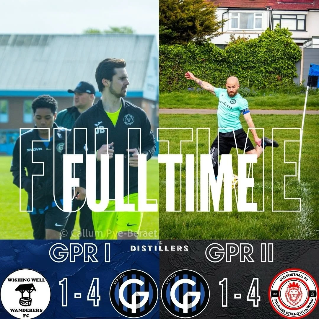 GPR I put in a convincing victory over Wishing Well to take three points in the title race in Div 3.

GPR II lose to Old Southall.

#UTFS 🥗