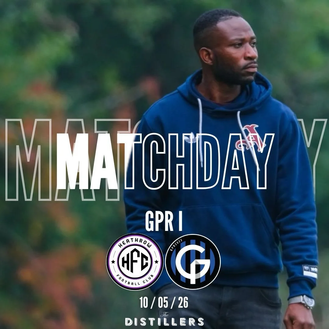 Matchday.

⚽️ GPR I vs. Heathrow Club
🏟️ Richings Park Sports Club
🏆 MCFL Division 3
⏰ 10:30am

#UTFS 🥗