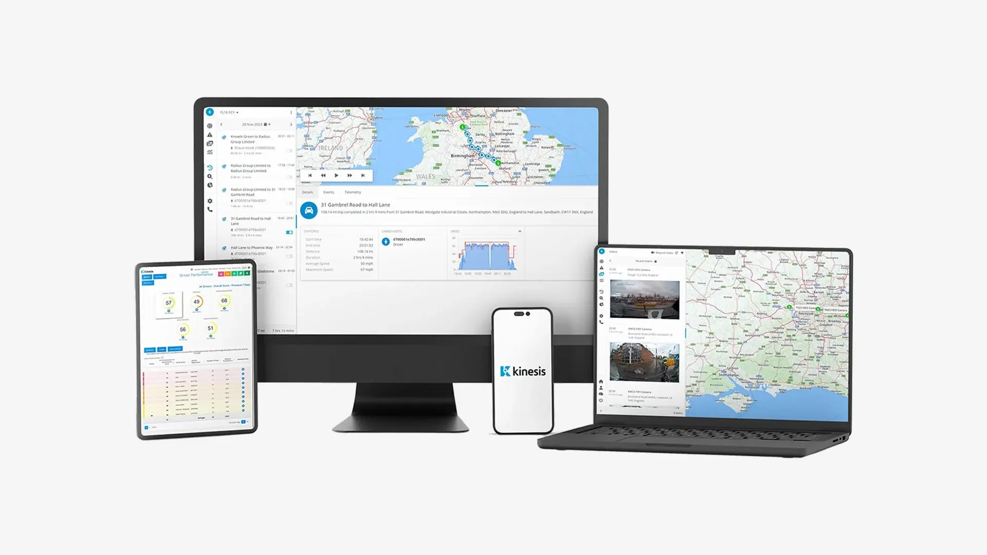 Kinesis Pro live map.