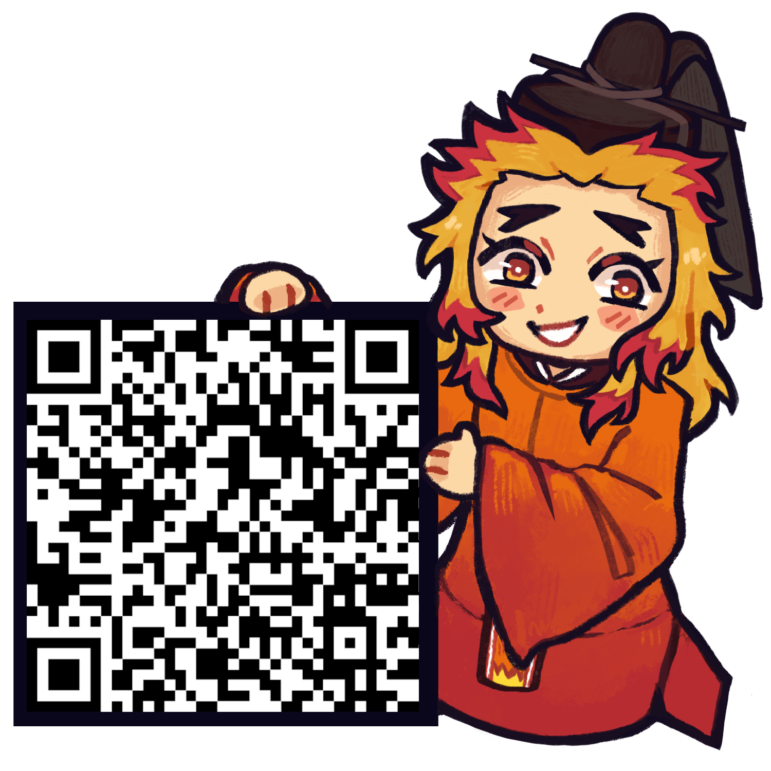 Prince Rengoku Marathon Sticker