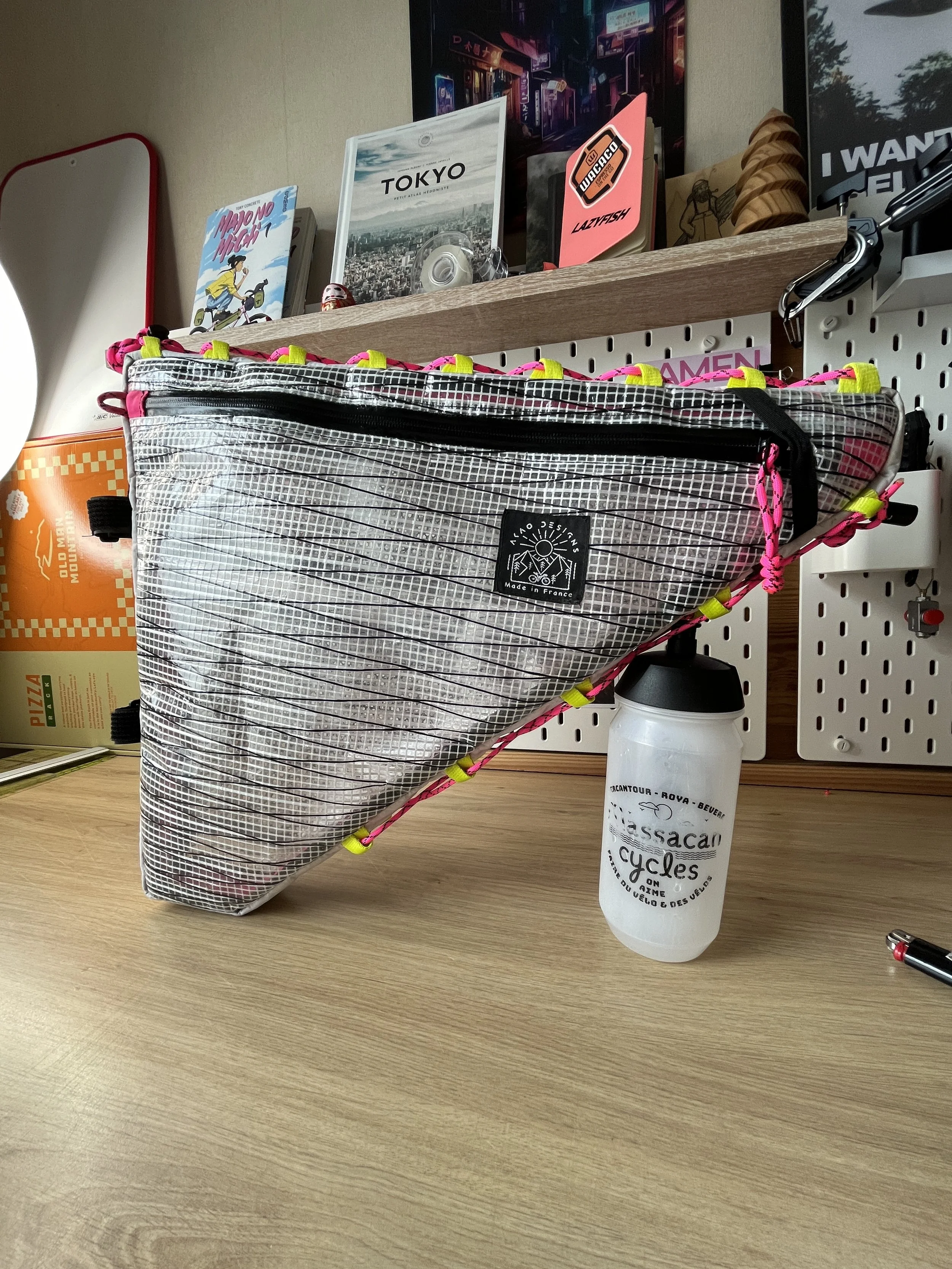 Sacoche full frame en voile de bateau - Massacan Paula Taille M