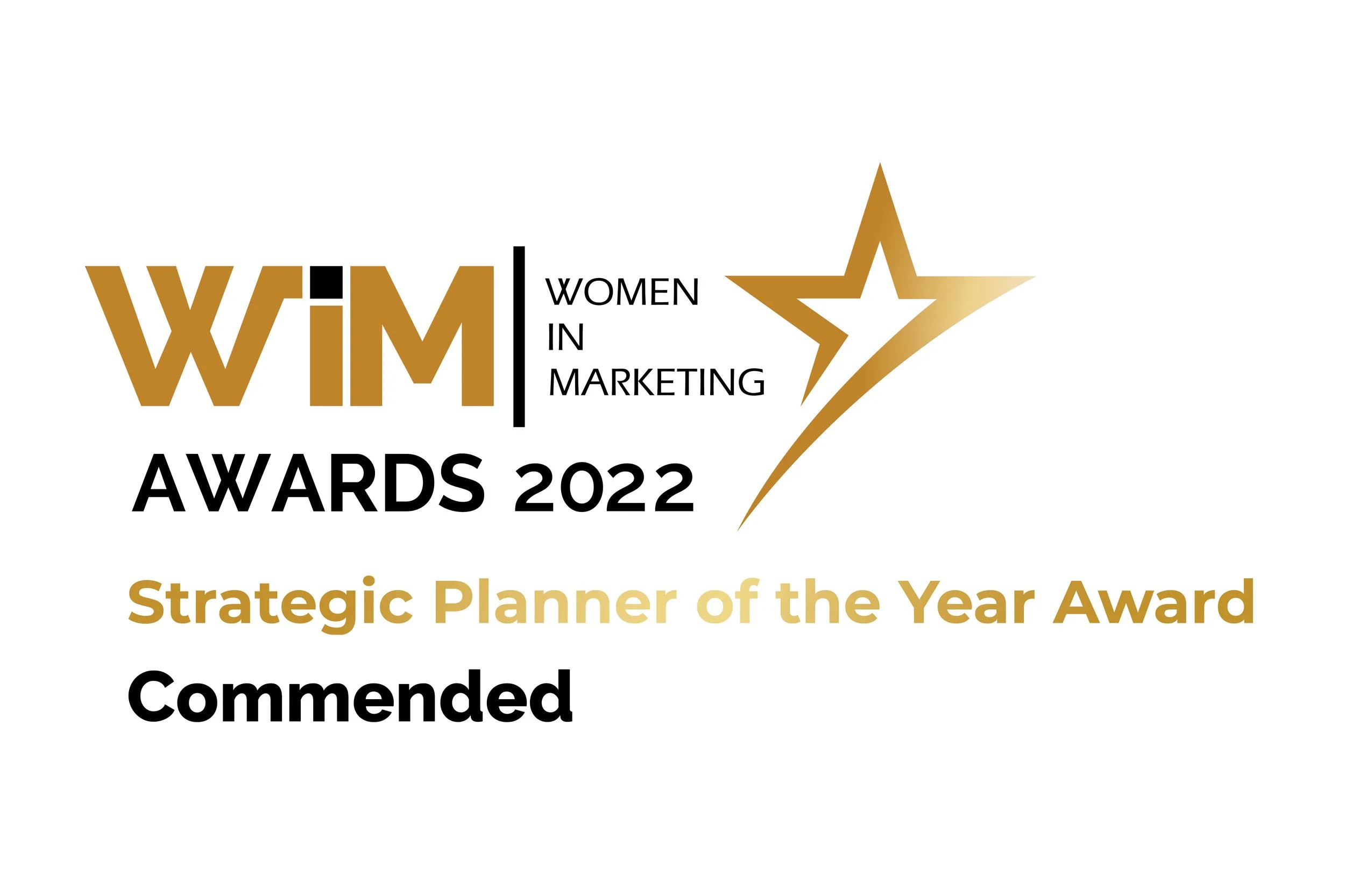Women in Marketing Awards - Strategic Planner of the Year Commendation