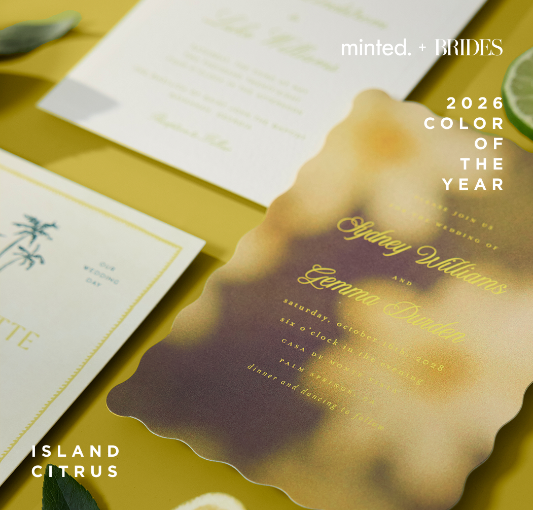 Minted x BRIDES : Color of the Year