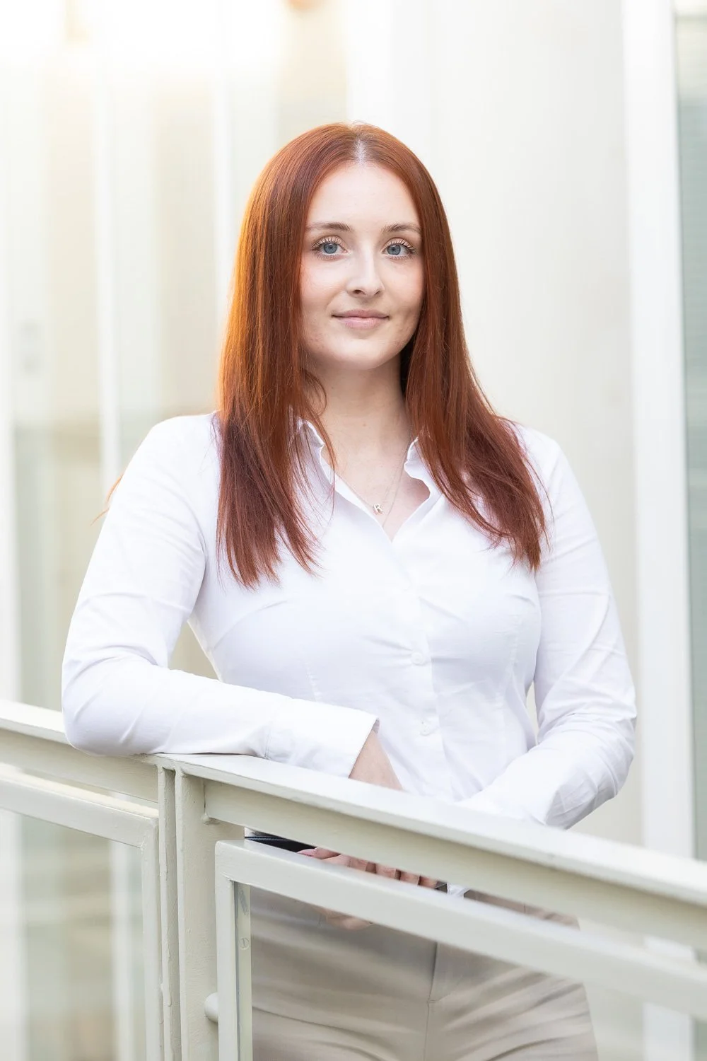 Professional corporate headshot photographed by Gavin King, Ipswichβbased commercial photographer specialising in natural, genuine expressions for businesses across Ipswich, Suffolk and Felixstowe