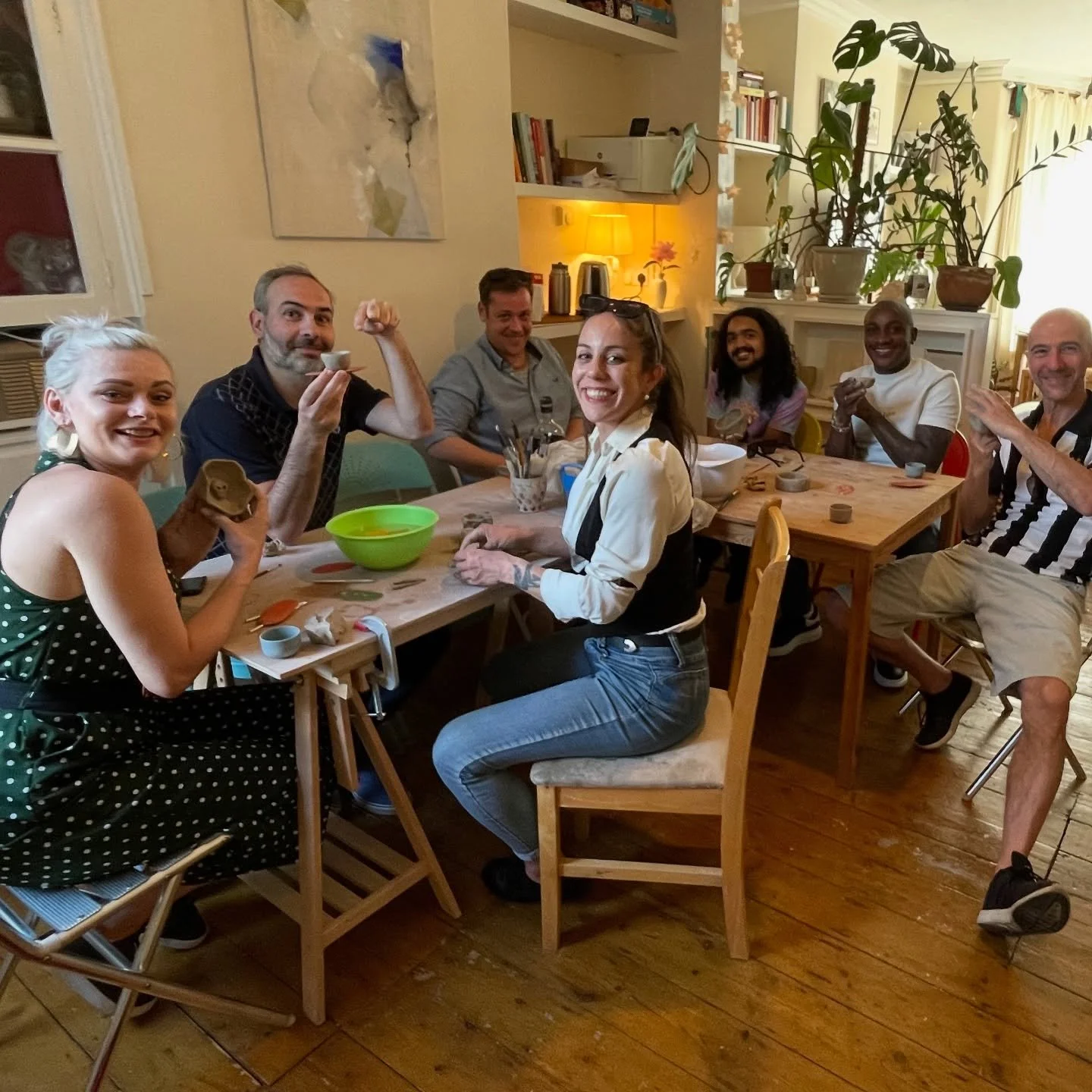 Plenty of smiles guaranteed! 
Making pots together is a playful way to spark creativity, improve communication, and bond over something hands-on. A light, fun occasion that leaves your team with lasting memories.

📩 Enquire at infoclaysocial@gmail.c