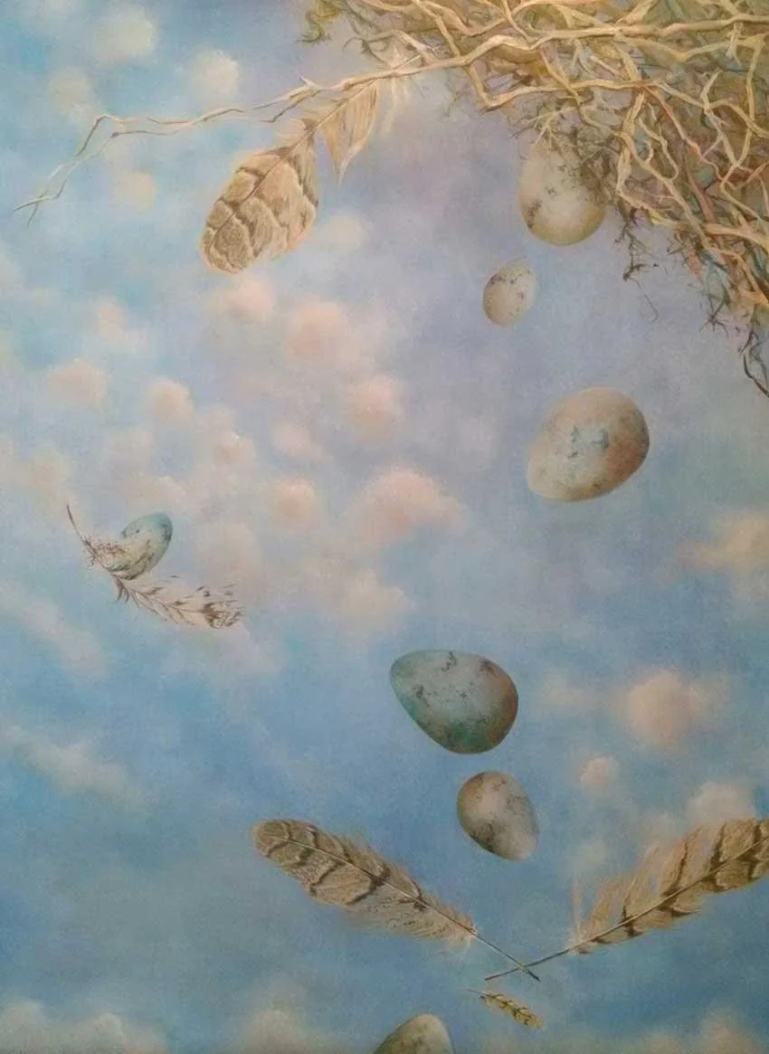 I Saw the Owl Whisper | 18 x 24 | Oil on Panel