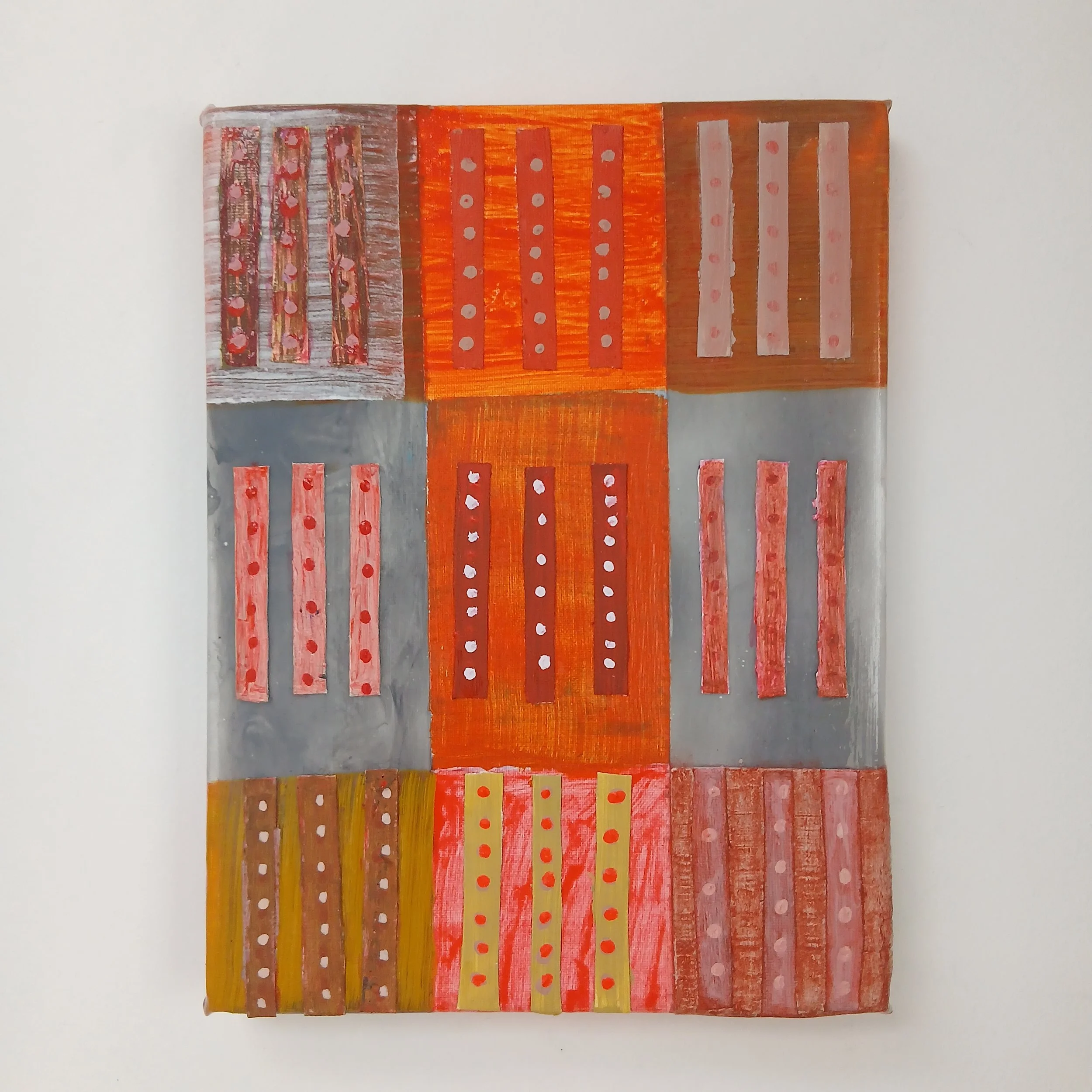 Annette Treacy, Strips 17, 2026, acrylic and canvas on canvas, 18x24 cms (2).jpg