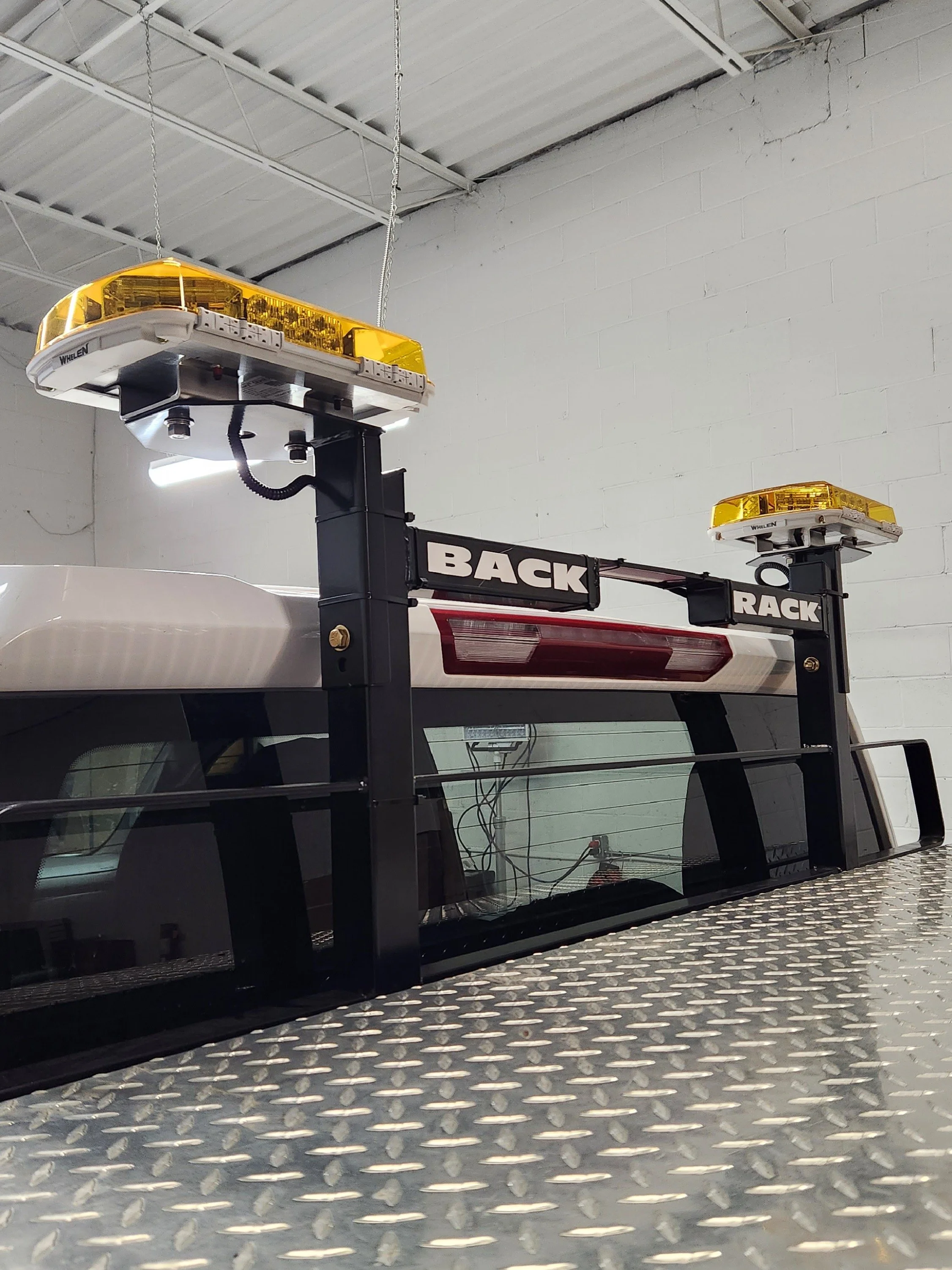 Original Back Rack, Whelen Mini Century lightbars