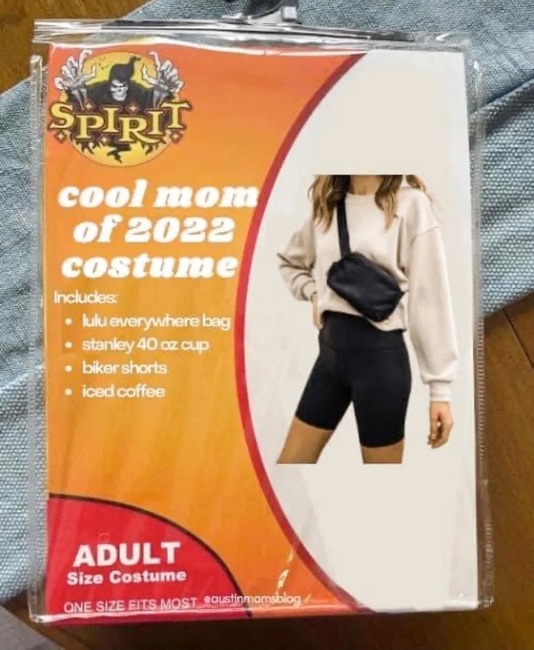 I feel very seen right now.
Add Nike slides, and it's spot on 🤣
Don't know about the 'cool' part, but this is my go-to outfit everyday.

What's yours?

#coolmom #halloweencostume #momoutfitbutmakeitfashion #momlife #sleepconsulting #sleeptraininghel