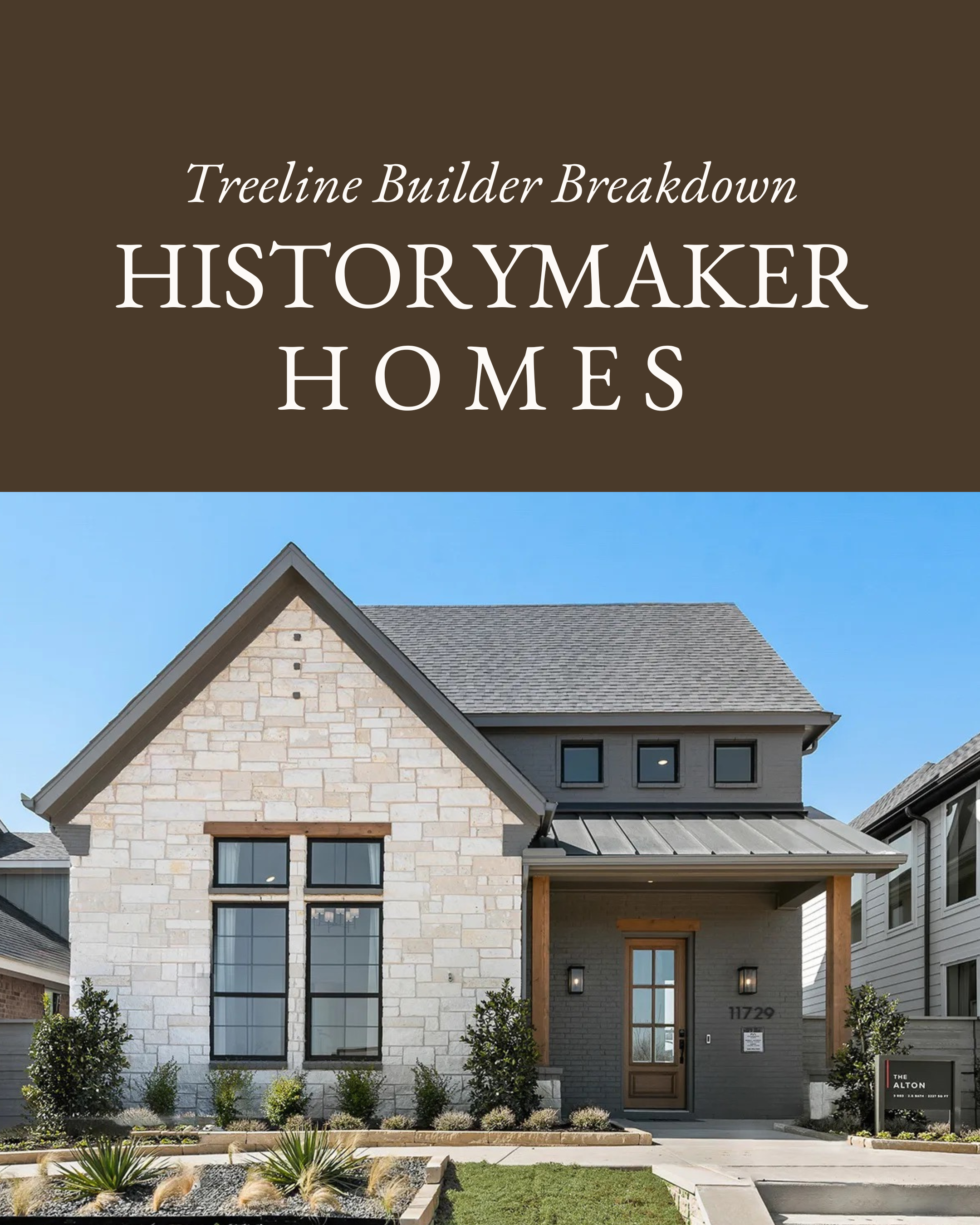HistoryMaker Homes at Treeline: Breaking Down Builders in This New Justin, TX Community