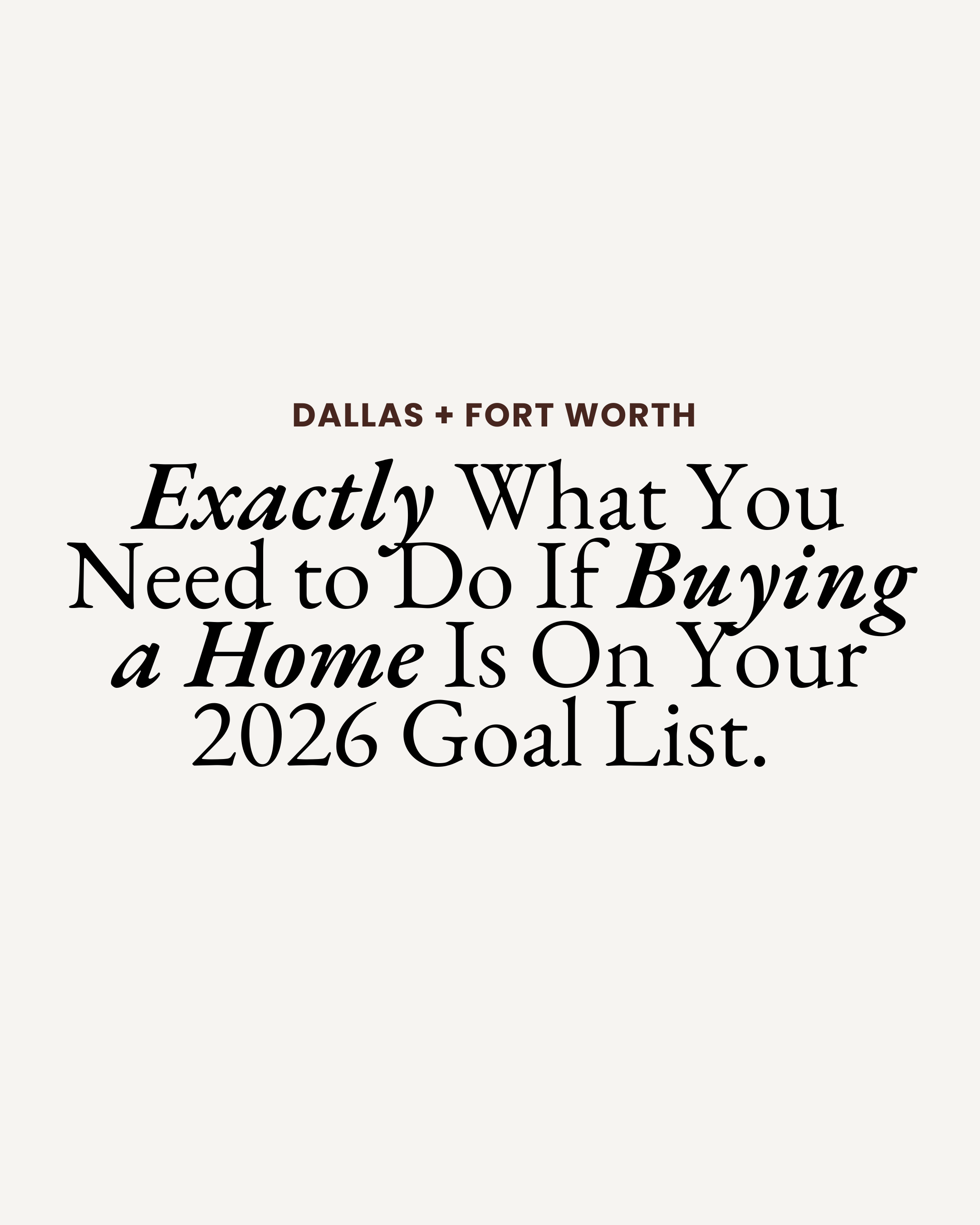 If You’re Definitely Buying a Home in 2026, Read This First