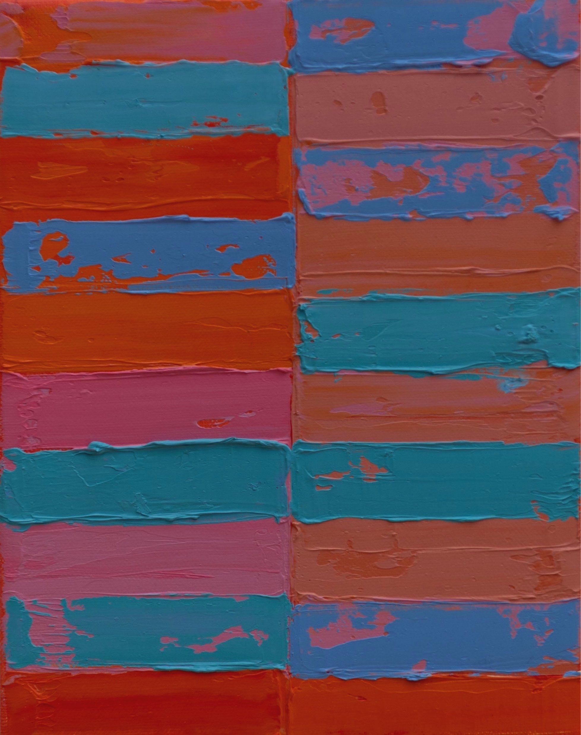 Shift. 2022. Oil on canvas. 20.32 x 25.4 cm