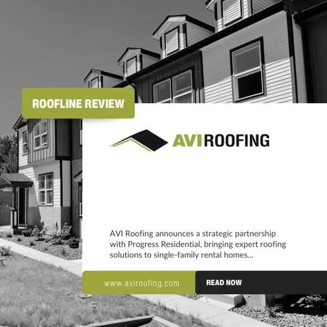 AVI has joined Progress Residential’s network of trusted vendors dedicated to providing quality and reliable services.
To learn more, visit our website at https://www.aviroofing.com/roofline-review
Our Roofline Review page is full of resource