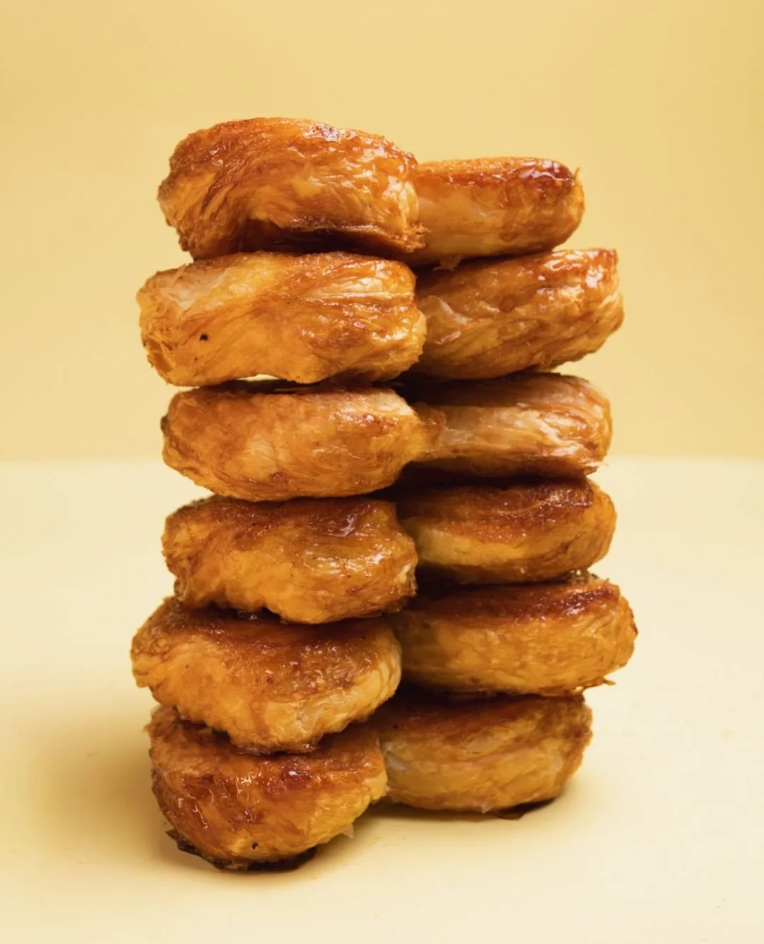 Layers of pastry, kissed with golden honey and finished with a sprinkle of salt. ⁠
⁠
Light, crisp, and made for the moments when you want something a little sweet, a little savoury, and 100% mouth watering. ⁠
⁠
The Salted Honey Palmier, caramelised t