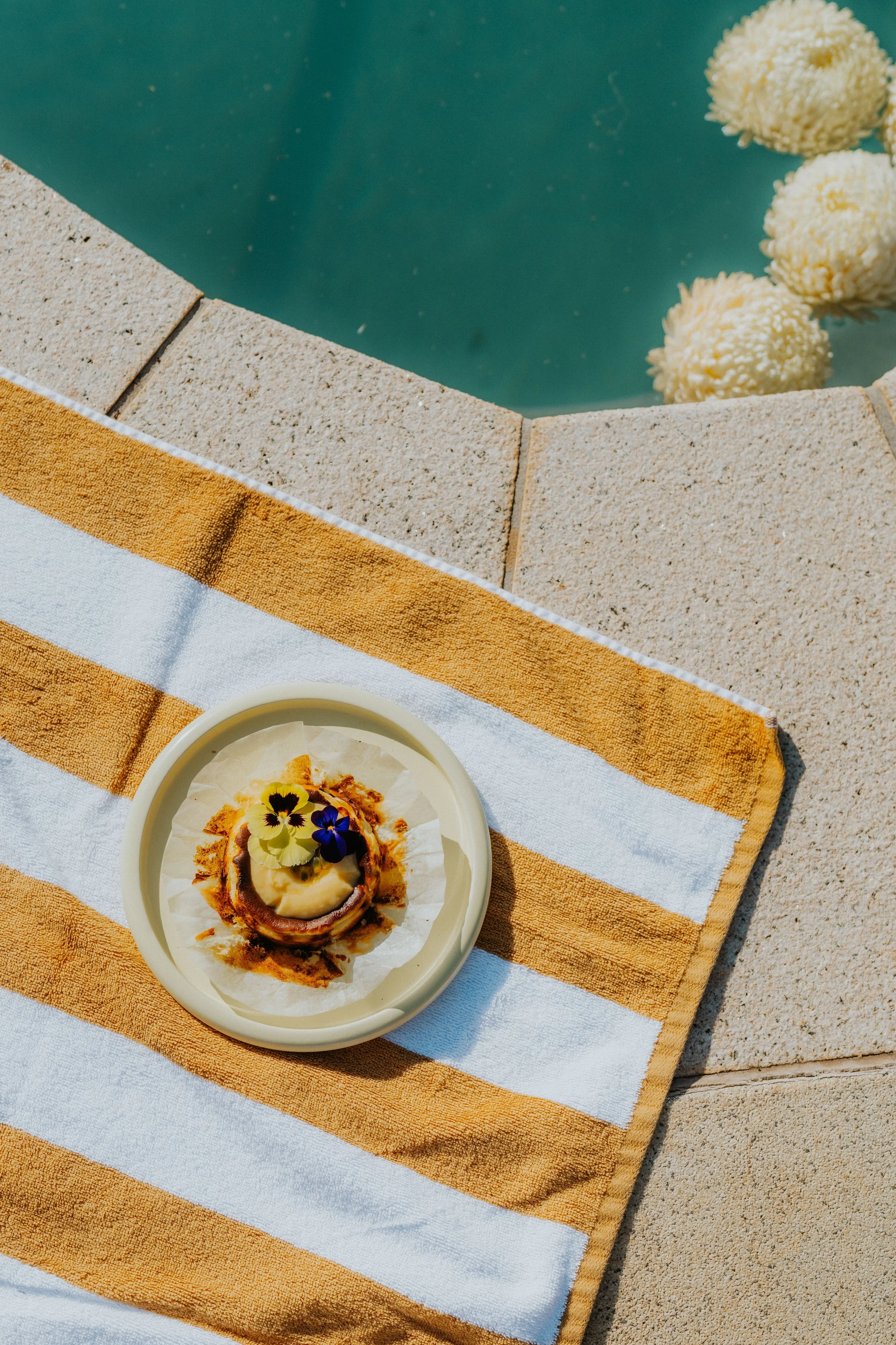 Passionfruit Basque Cheesecake