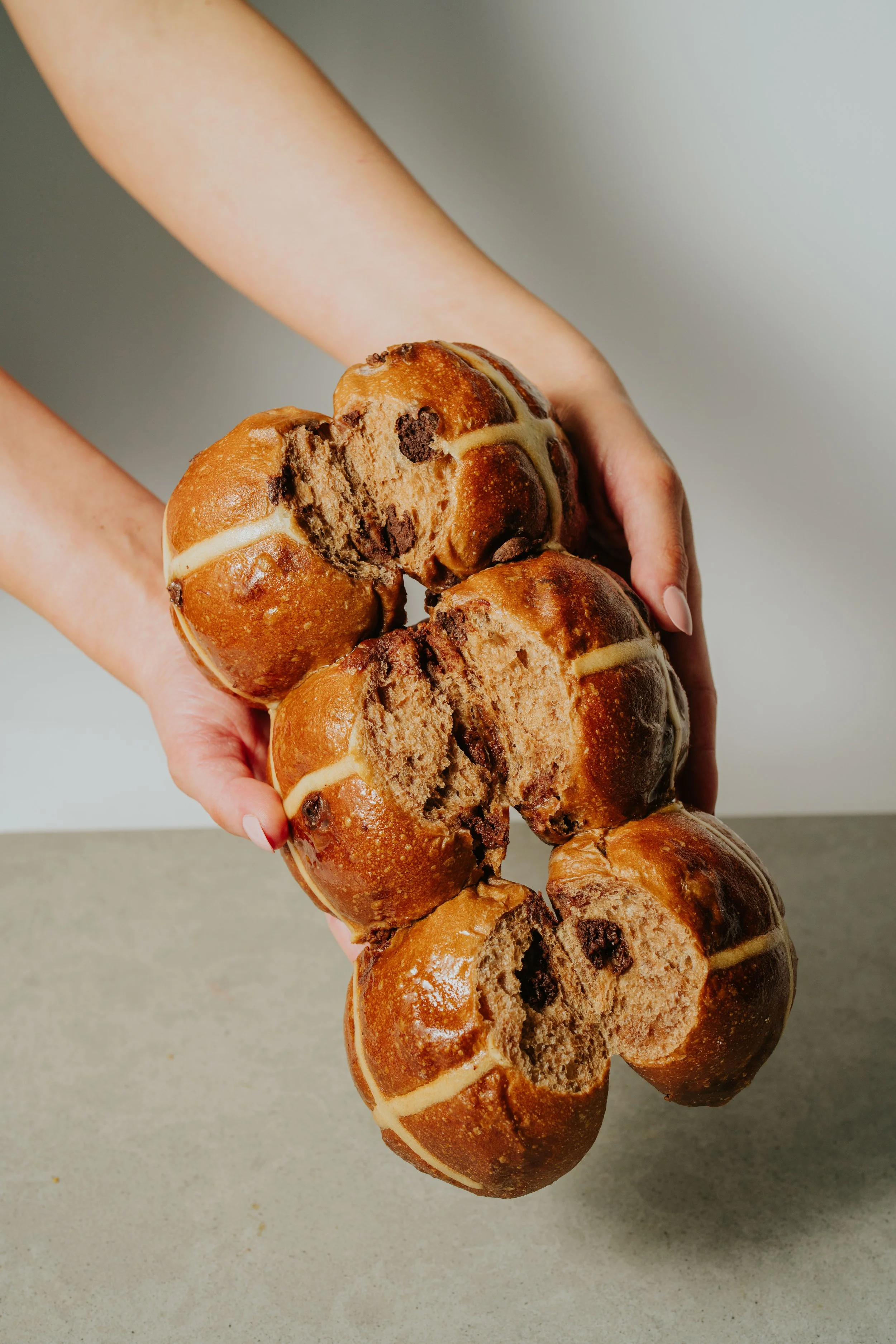 CHOCOLATE CHIP HOT CROSS BUNS NEAR ME? WE MIGHT KNOW A PLACE