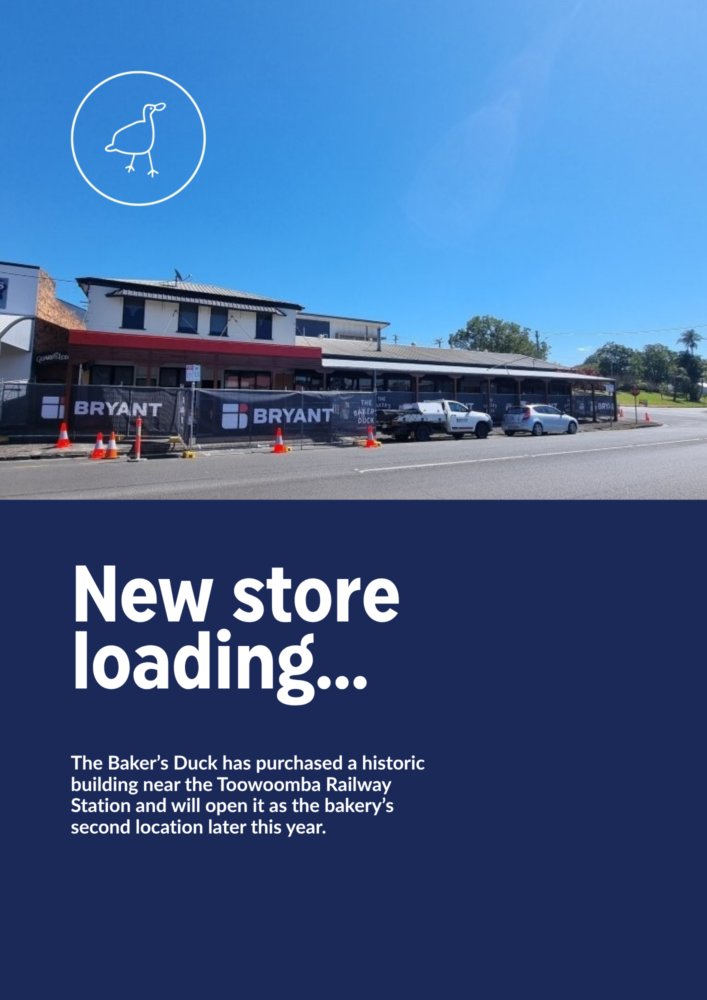 The Baker’s Duck to Open Second Toowoomba Location Inside Historic Building Near Railway Station