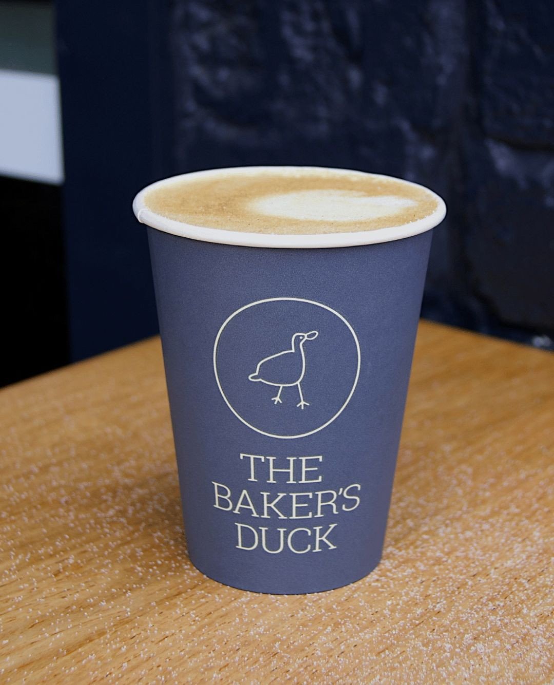 Autumn in a cup.⁠
⁠
Vanilla bean, cardamom and a double shot to really get your day started 🤌🏼 ⁠
⁠
Duck in 7AM - 4PM⁠
⁠
#thebakersduck