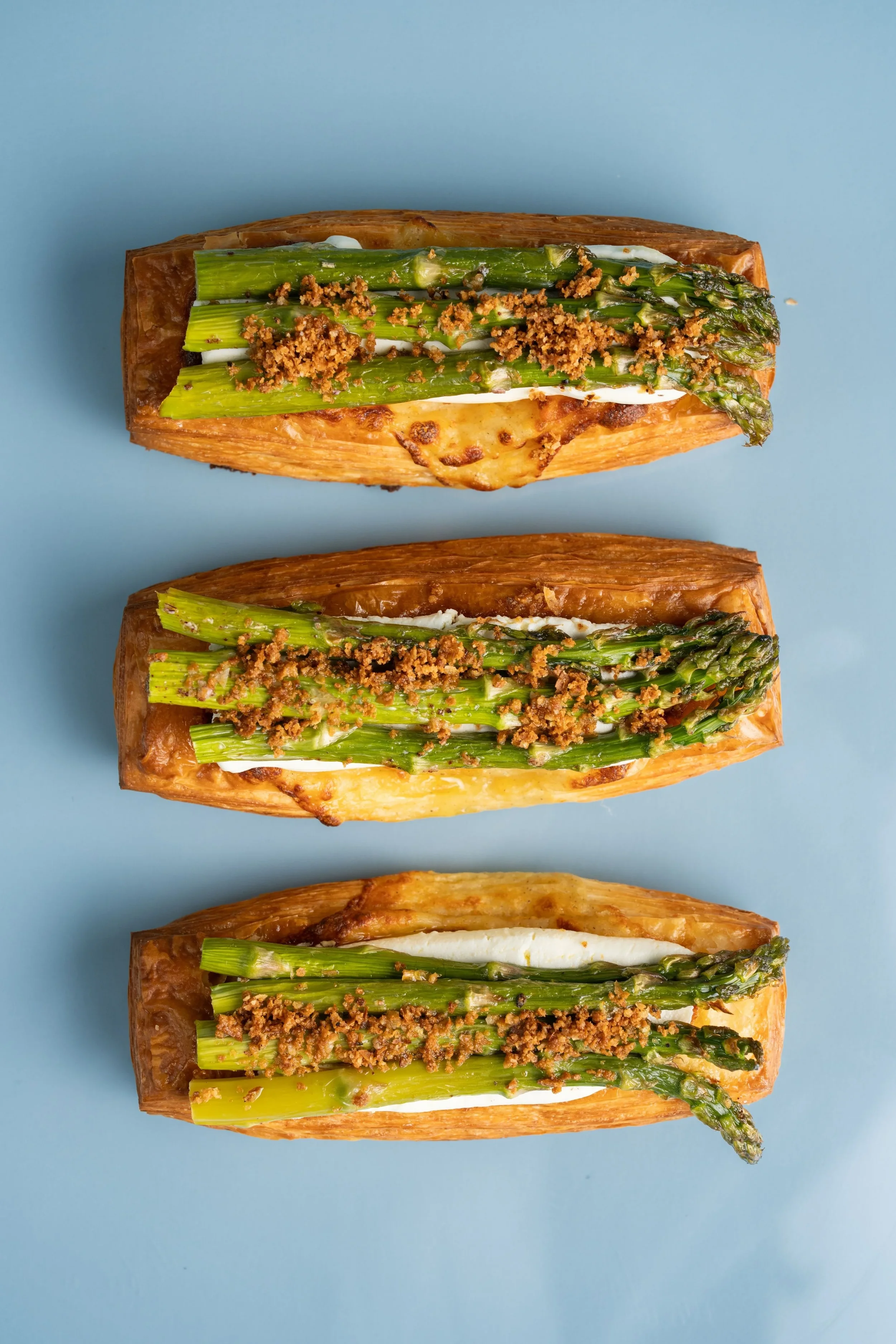Asparagus &amp; Goats Cheese Danish