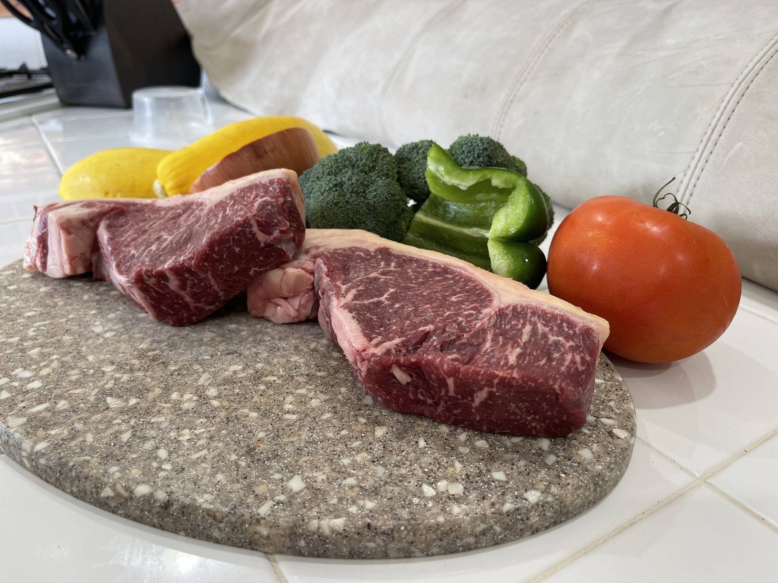 F1 Wagyu New York Strip K&B Farm