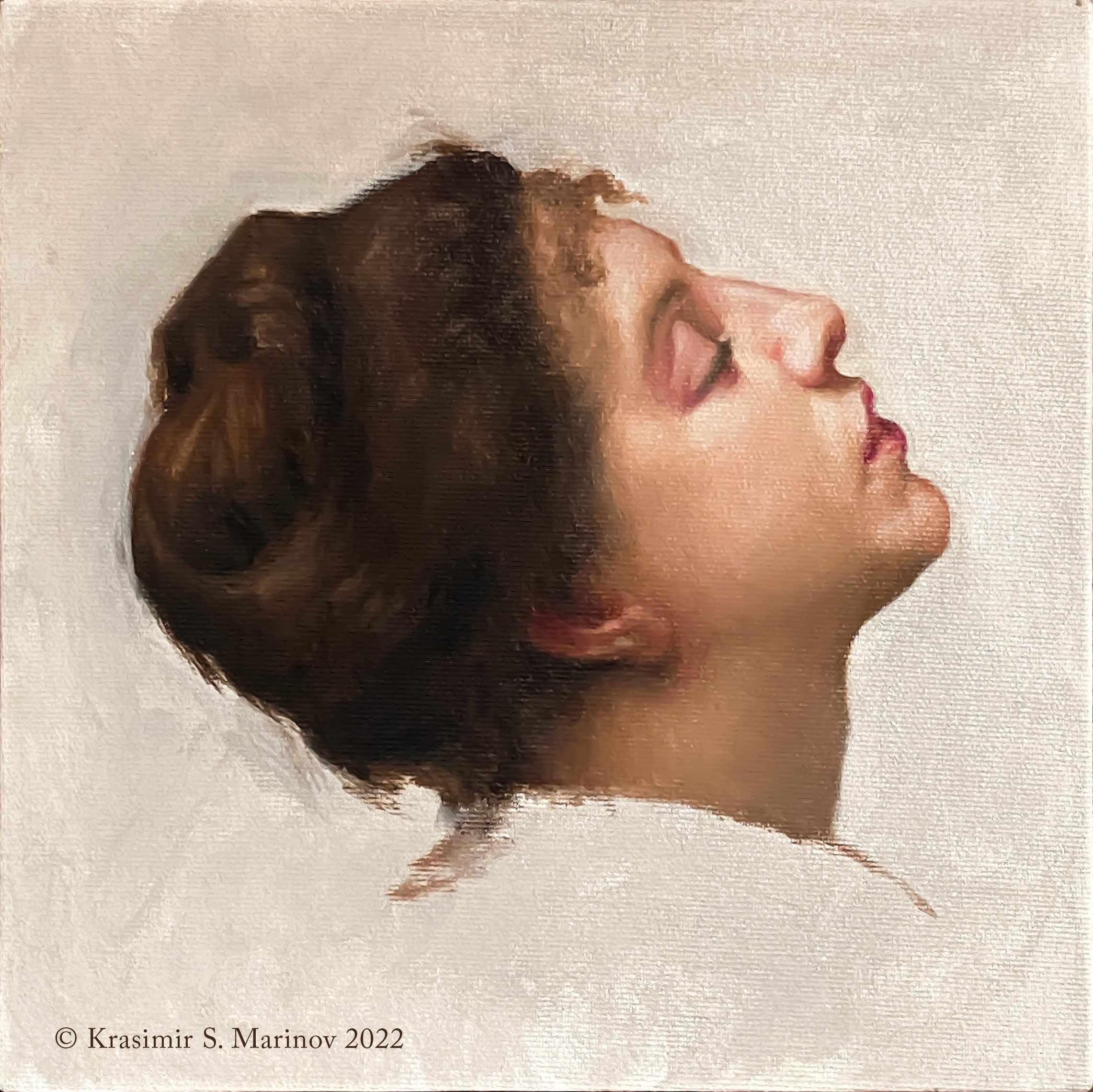 Copy of a Bouguereau study