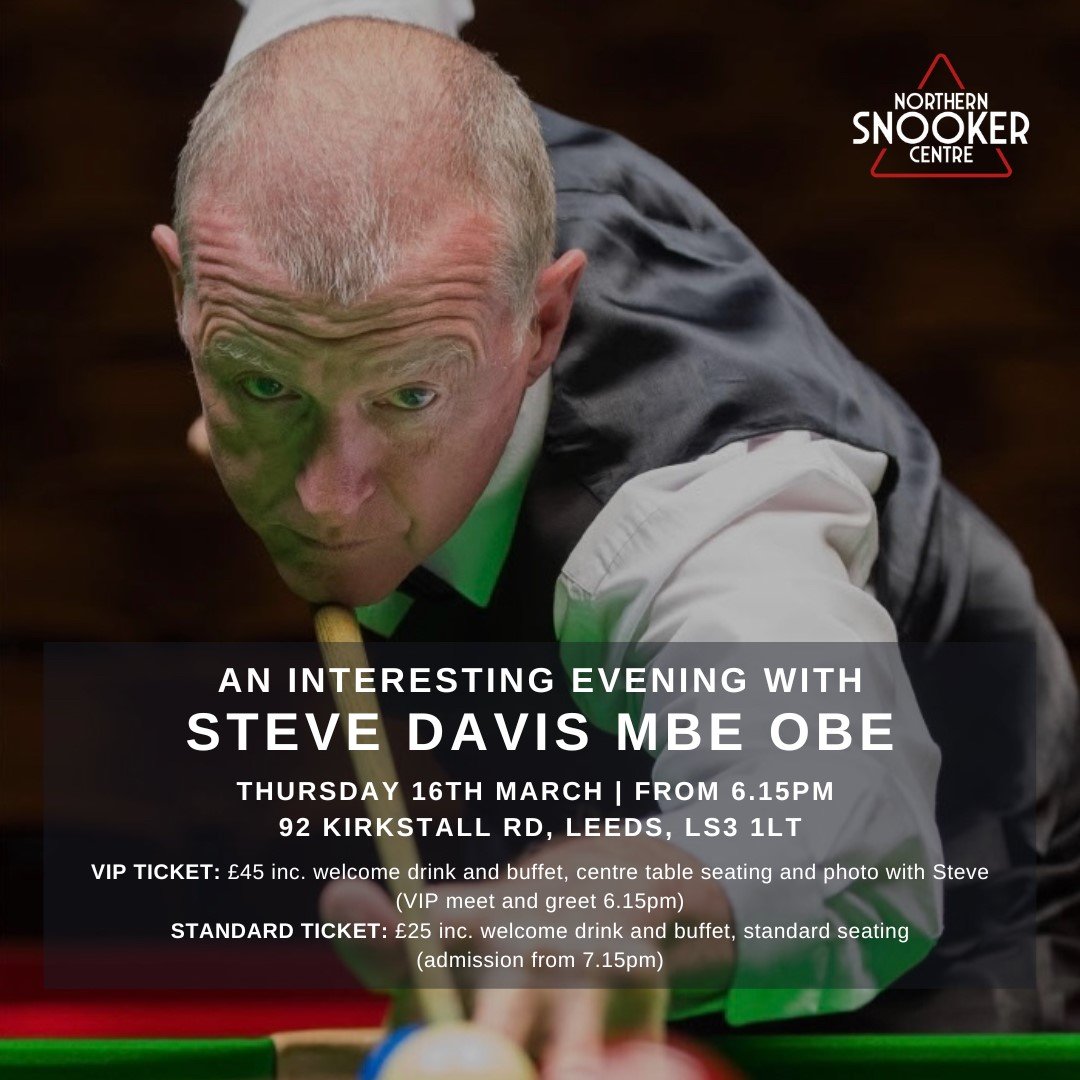 Events — Northern Snooker Centre