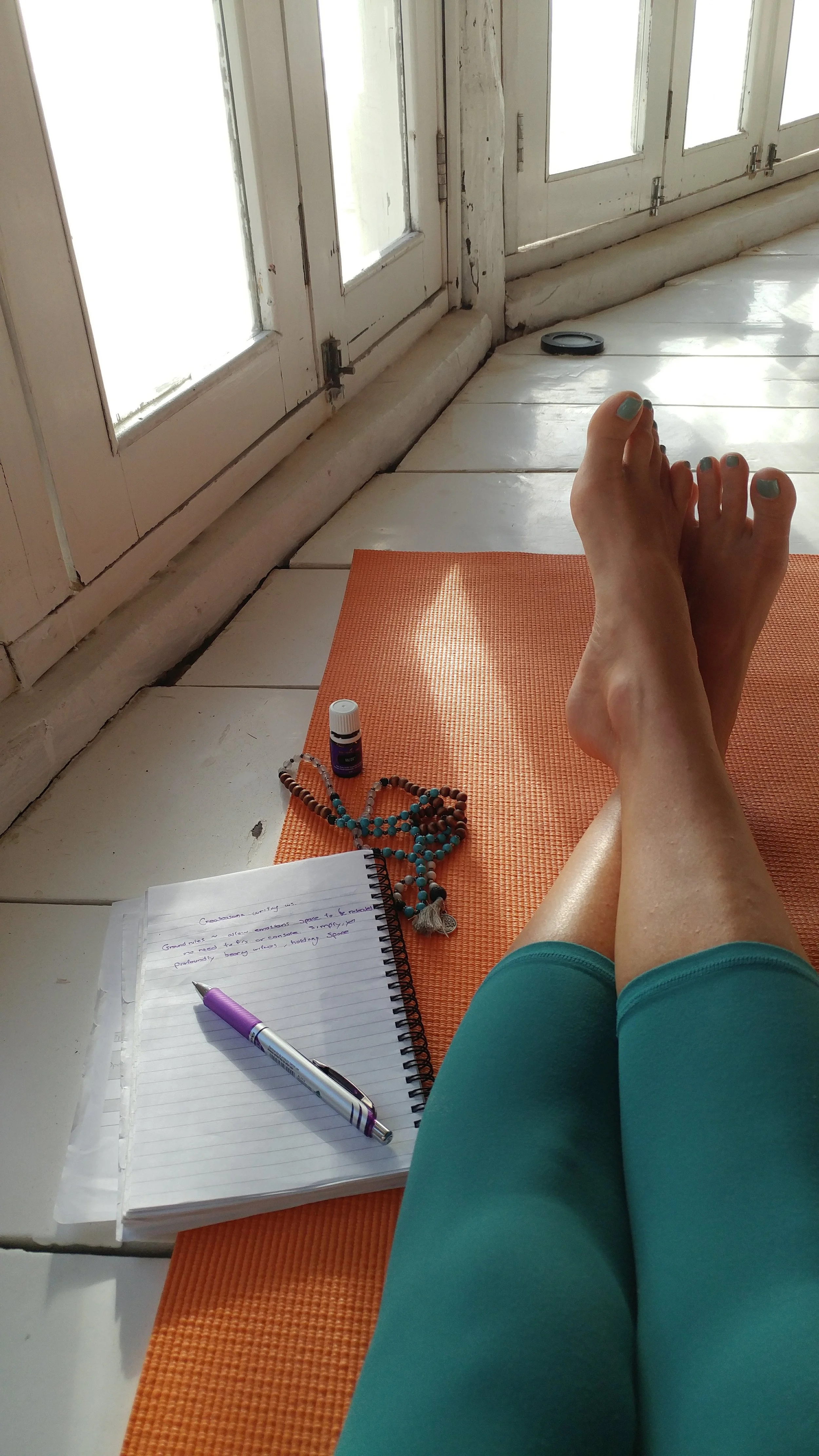unfold: a yoga, meditation and writing workshop