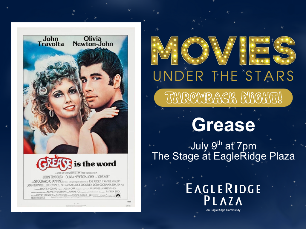Movies Under the Stars: Grease (Throwback Night!)