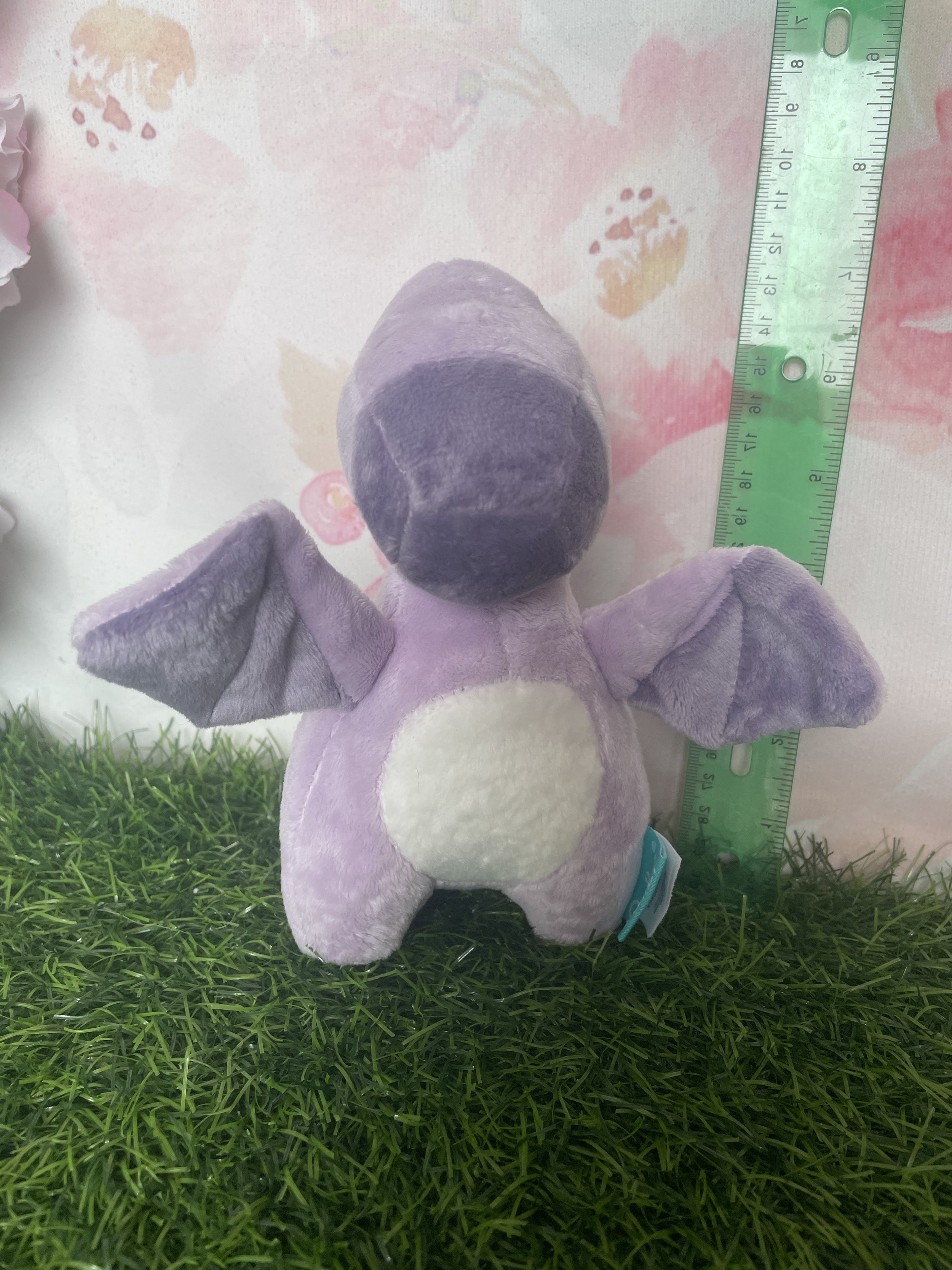 Lavender the purple Pterodactylus. Bead Bundle Weighted. Scented. Comfort Sprout