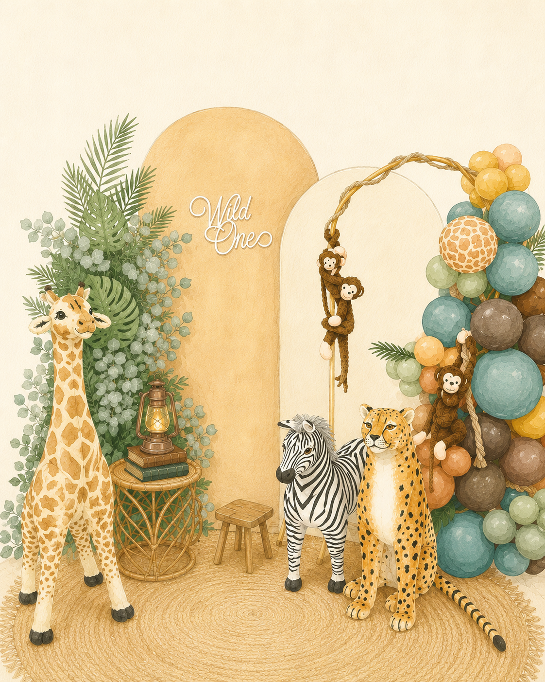 Wild ONE / TWO Wild / TWO Fierce (Safari)