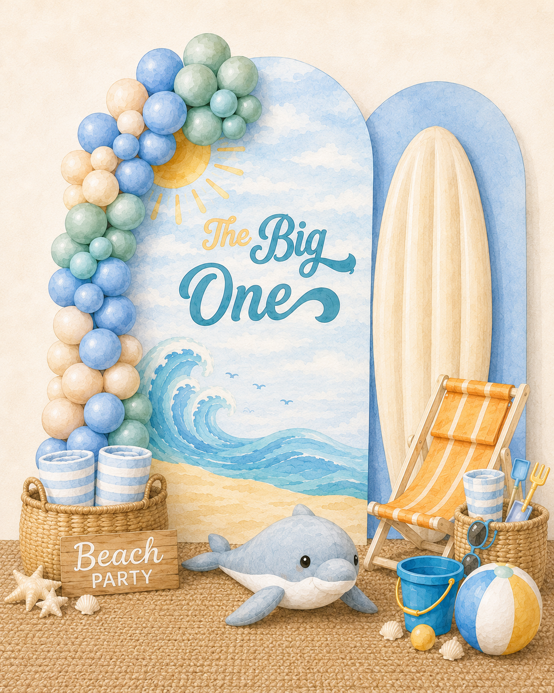 The Big ONE / TWO the Beach / TWO Rad