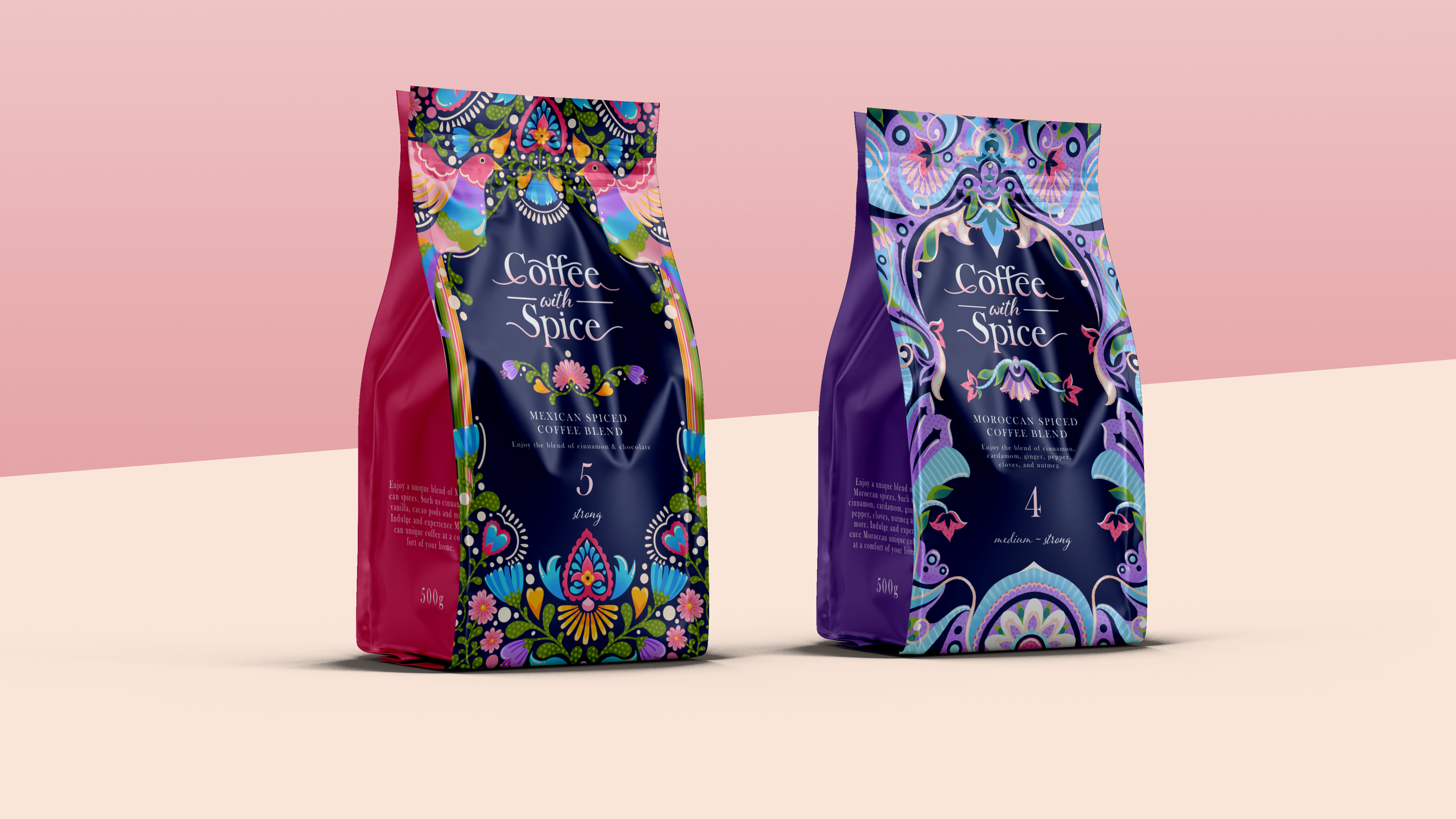 Coffee with Spice - Packaging