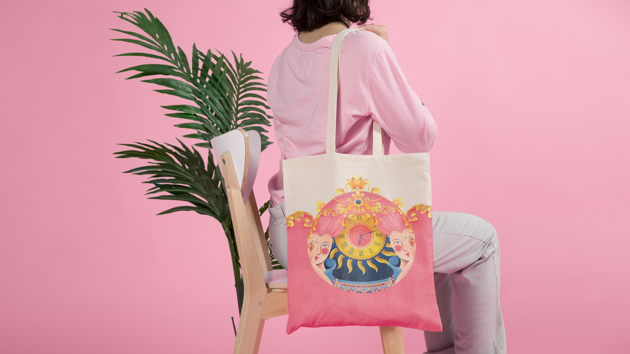 Blushing Ladies - product illustration