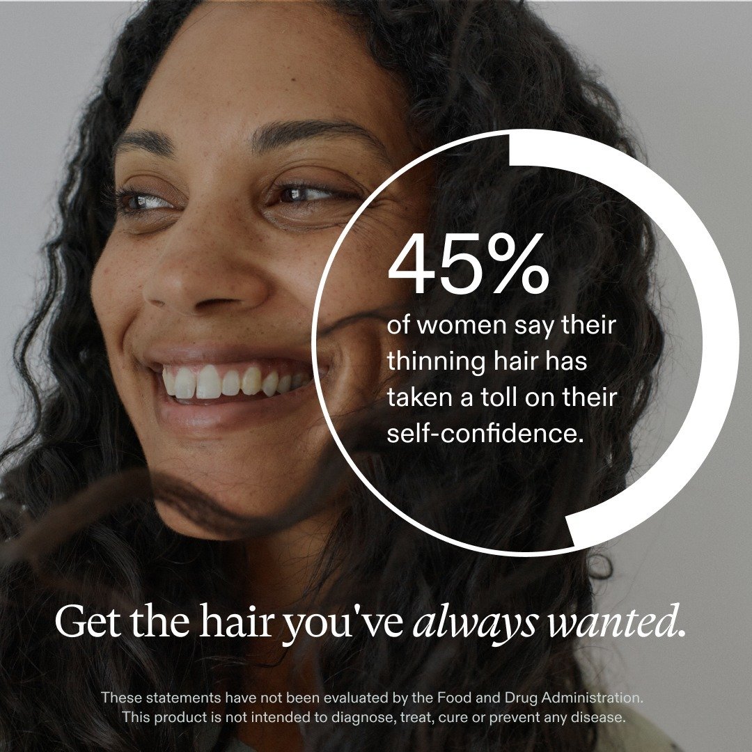 Did you know August is hair loss awareness month? Hair thinning is often related to multiple root causes, including hormones, stress, nutrition, metabolism and aging. 

This is why we offer physician formulated Nutrafol Hair Growth Nutraceuticals. Th