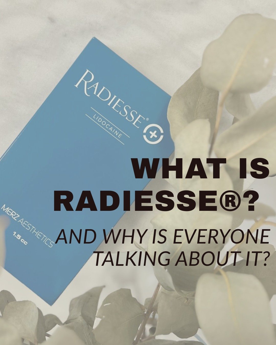 Radiesse isn&rsquo;t just a filler &mdash; it&rsquo;s a collagen-stimulating treatment 💉 ✨ 

Unlike traditional fillers that only add volume, Radiesse works in two ways: it provides instant structure and lift and stimulates your body&rsquo;s natural