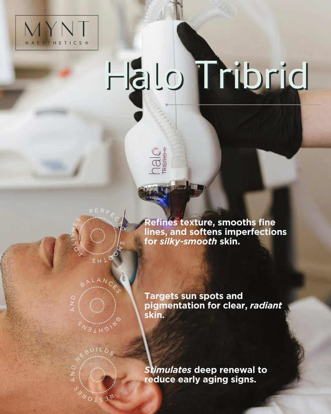 Reveal your most luminous skin with Halo Hybrid, an advanced resurfacing treatment designed to refine texture, soften fine lines, and restore radiant clarity. By combining deep renewal with gentle precision, Halo Hybrid helps unveil a smoother, brigh