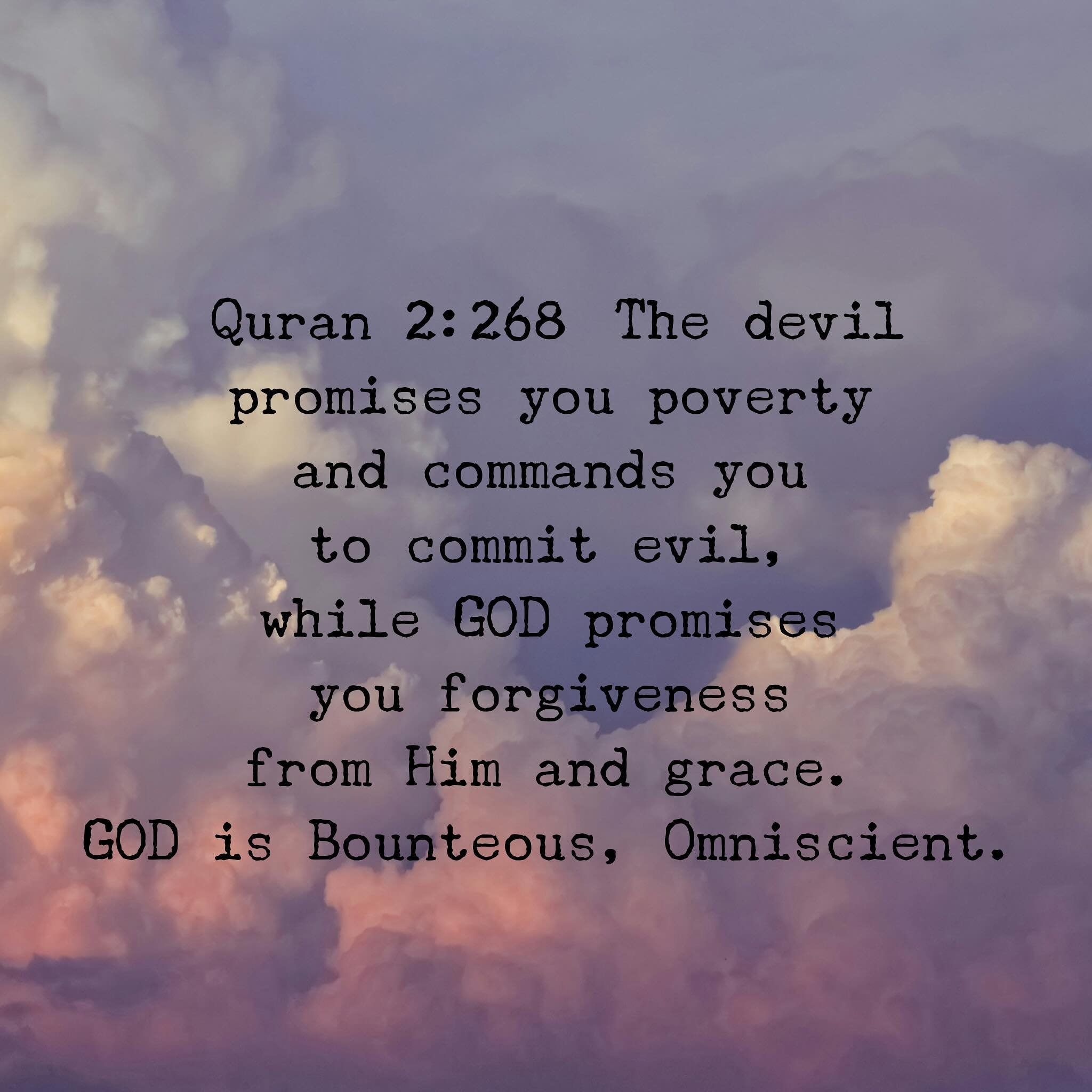 Devil&rsquo;s promise vs. God&rsquo;s promise 👆🏼