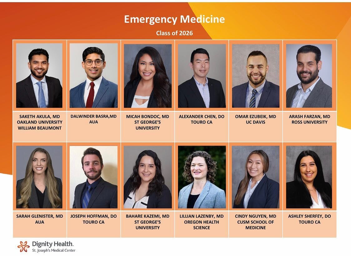 CONGRATULATIONS to the new class of 2026! Welcome to the St Joe&rsquo;s family! We can&rsquo;t wait to see you all in June. 🤍🍾🥳

 #matchday #emegencymedicine #stjoesfamily