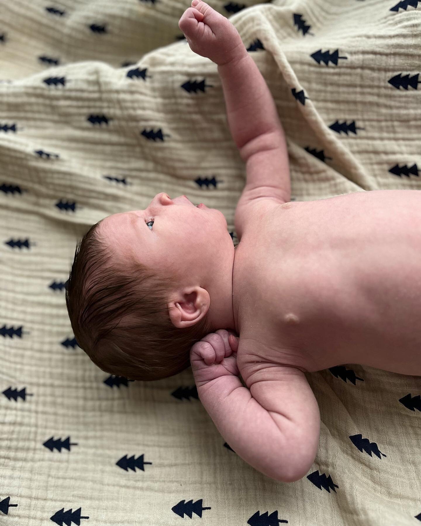 Celebrating another St. Joe&rsquo;s Baby! Say hello to handsome Rowan Everett Wood, a healthy 9lb 6 oz at birth. Time flies and he is now over a month old! 

#babyboy #chunkymonkey🐒 #goodjobmomanddad
