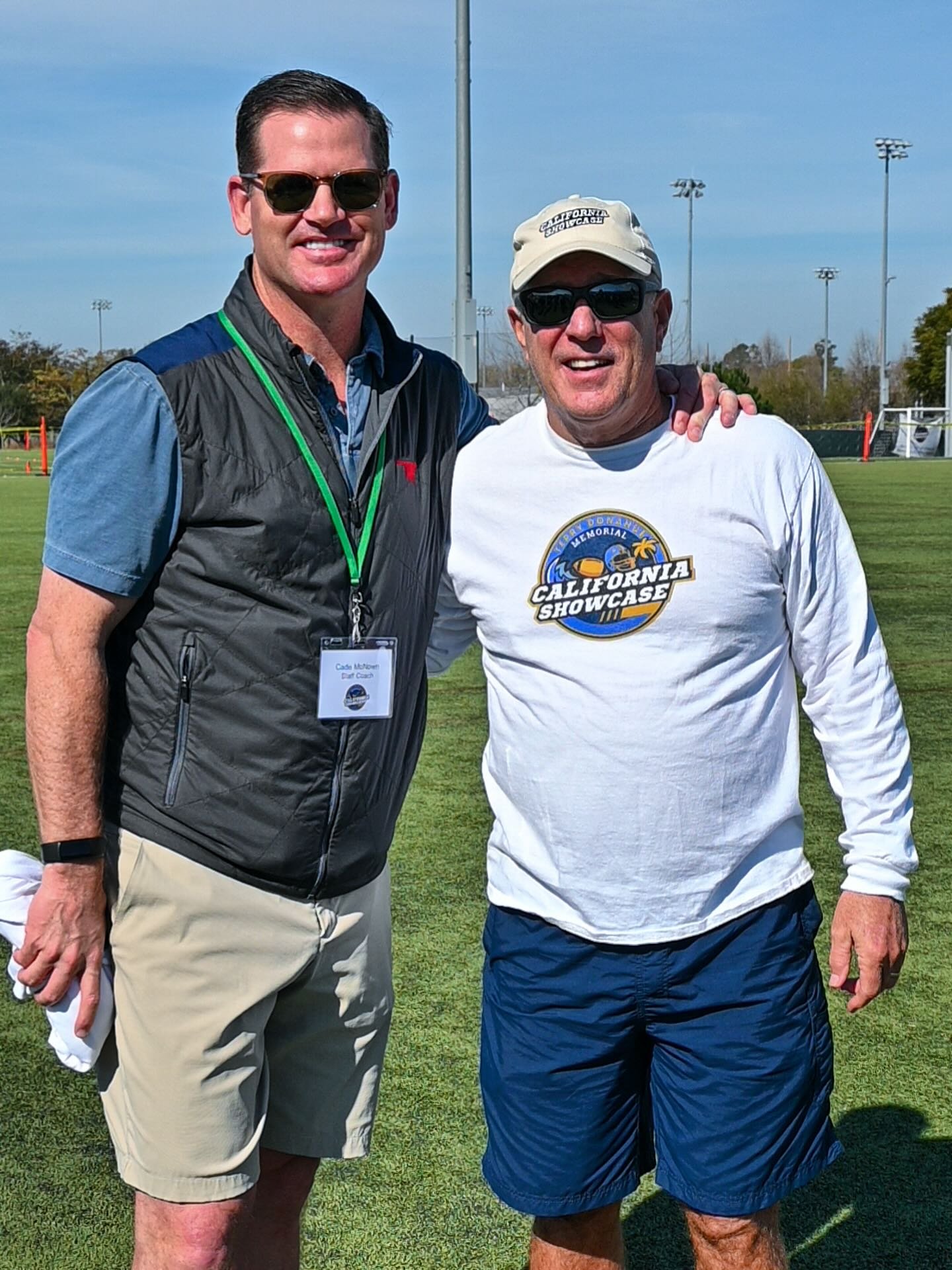 Former NFL Quarterback #CadeMcNown is just one of many who believe in the @CA_Showcase mission &ndash; to provide overlooked and underserved HS Seniors and JUCO athletes with the opportunity to showcase their skills to college coaches from NCAA Divis