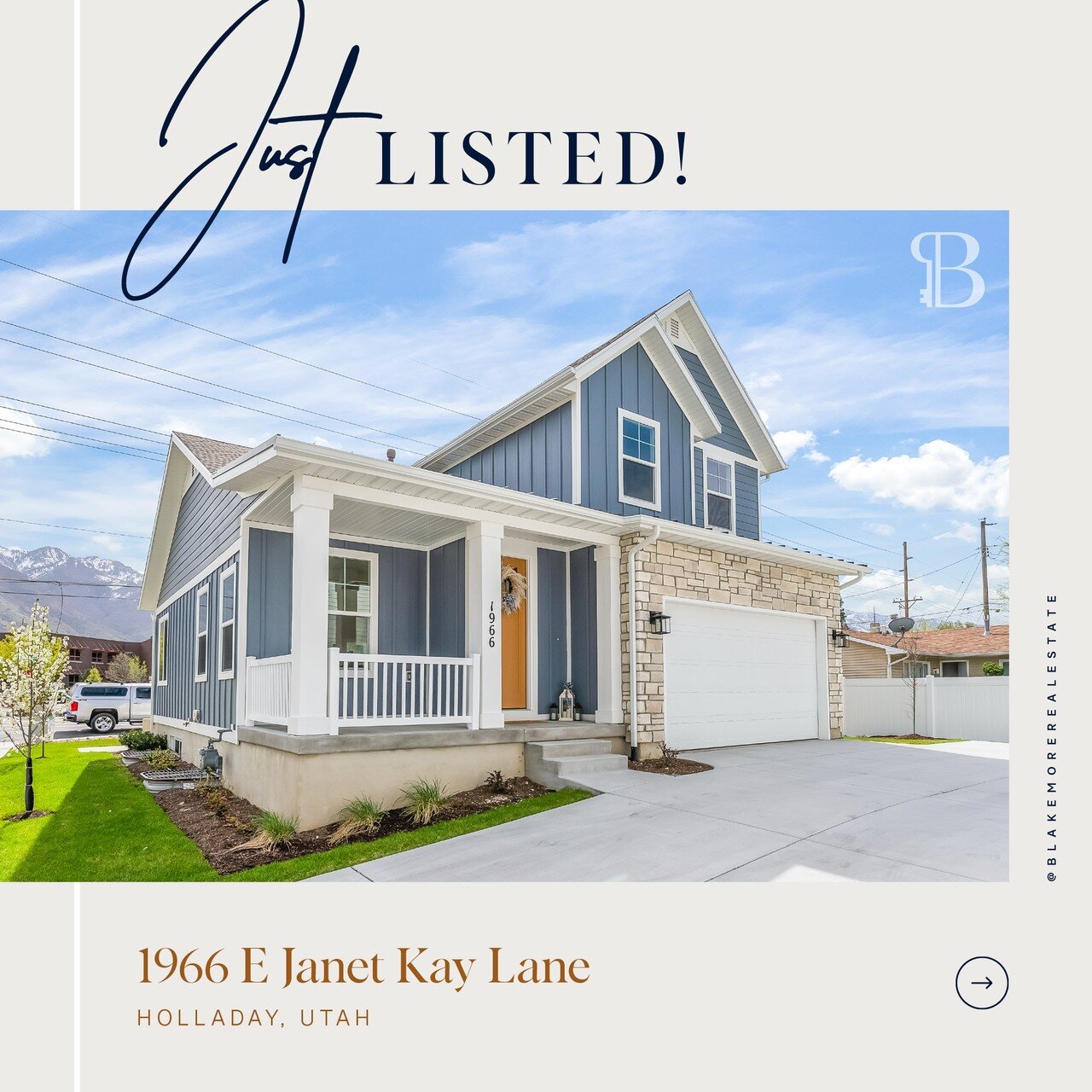 JUST LISTED! Welcome to your dream home! ⁠
⁠
This stunning custom build by Cottle Homes is located in the heart of Holladay, with incredible mountain views, and offers an array of luxurious features that are sure to impress. ⁠
⁠
The kitchen is outfit