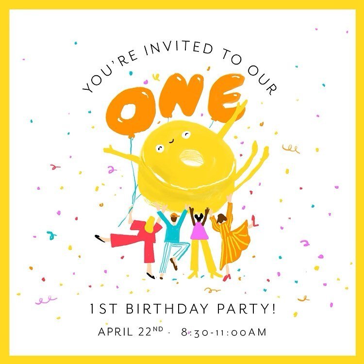 Hip Hip Hooray!! 

We are turning ONE YEAR OLD &amp; inviting you to our FIRST birthday party. SAVE the date, invite your friends &amp; get ready for a PARTY, y'all! 

When: Saturday, April 22
Where: @ Overbrook Church Parking Lot: 1705 E North Stree