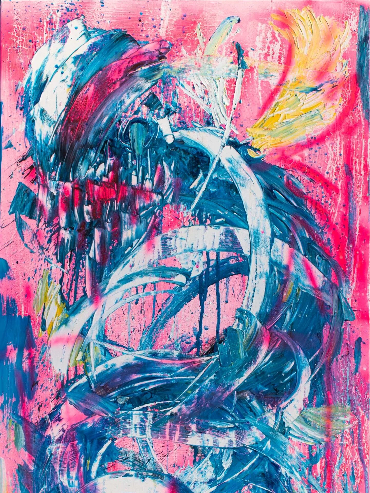 I&rsquo;m Kicking things off by sharing some work from my 2025 solo show &ldquo;SINKHOLE, SC.&rdquo; The work drew heavily on the experience of losing my home to Hurricane Helene.

I utilized a lot of apocalyptic religious imagery (swirling angels, s